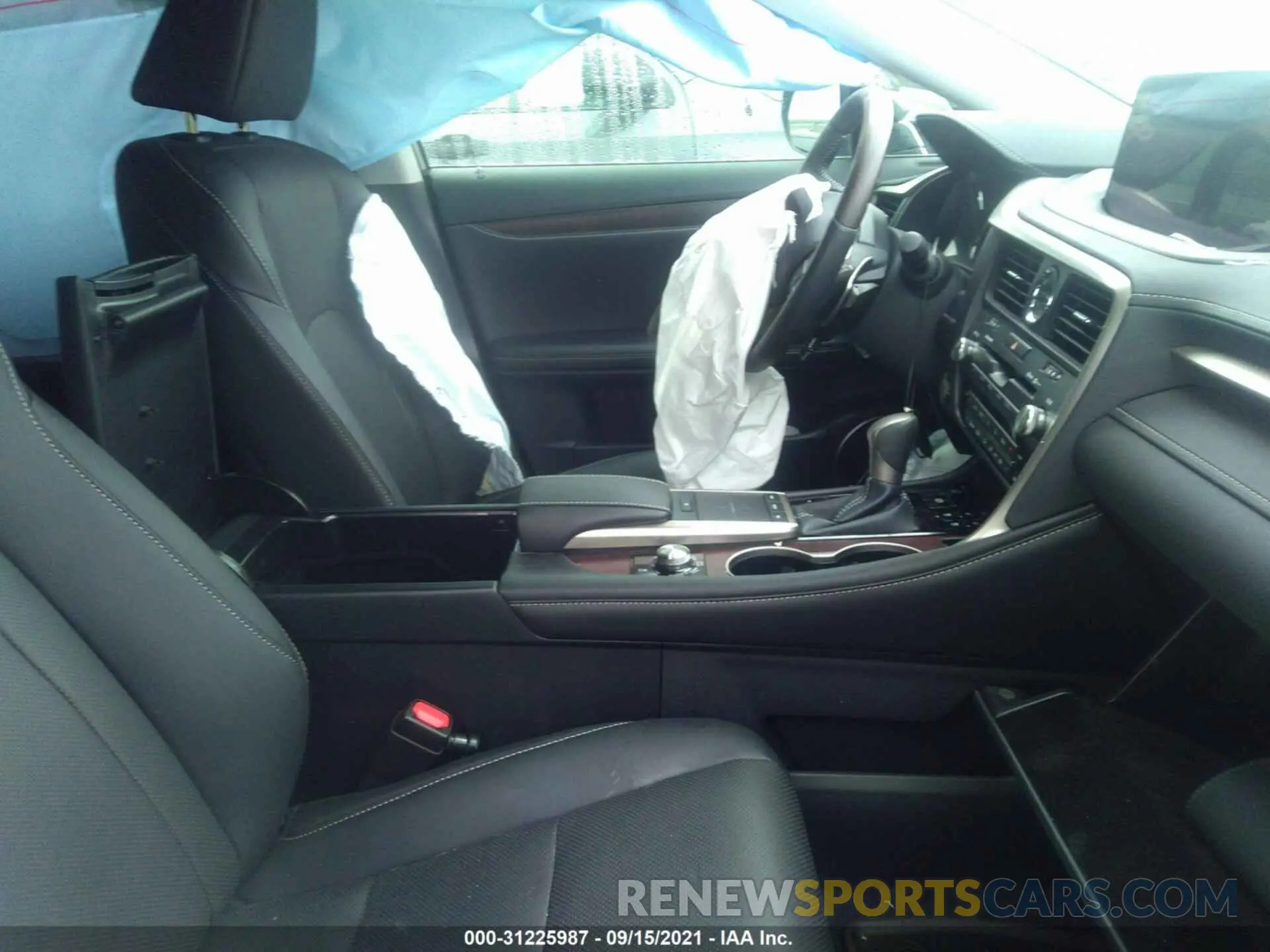 5 fotografías del automóvil dañado 2T2HZMAA5LC179505 LEXUS RX 2020