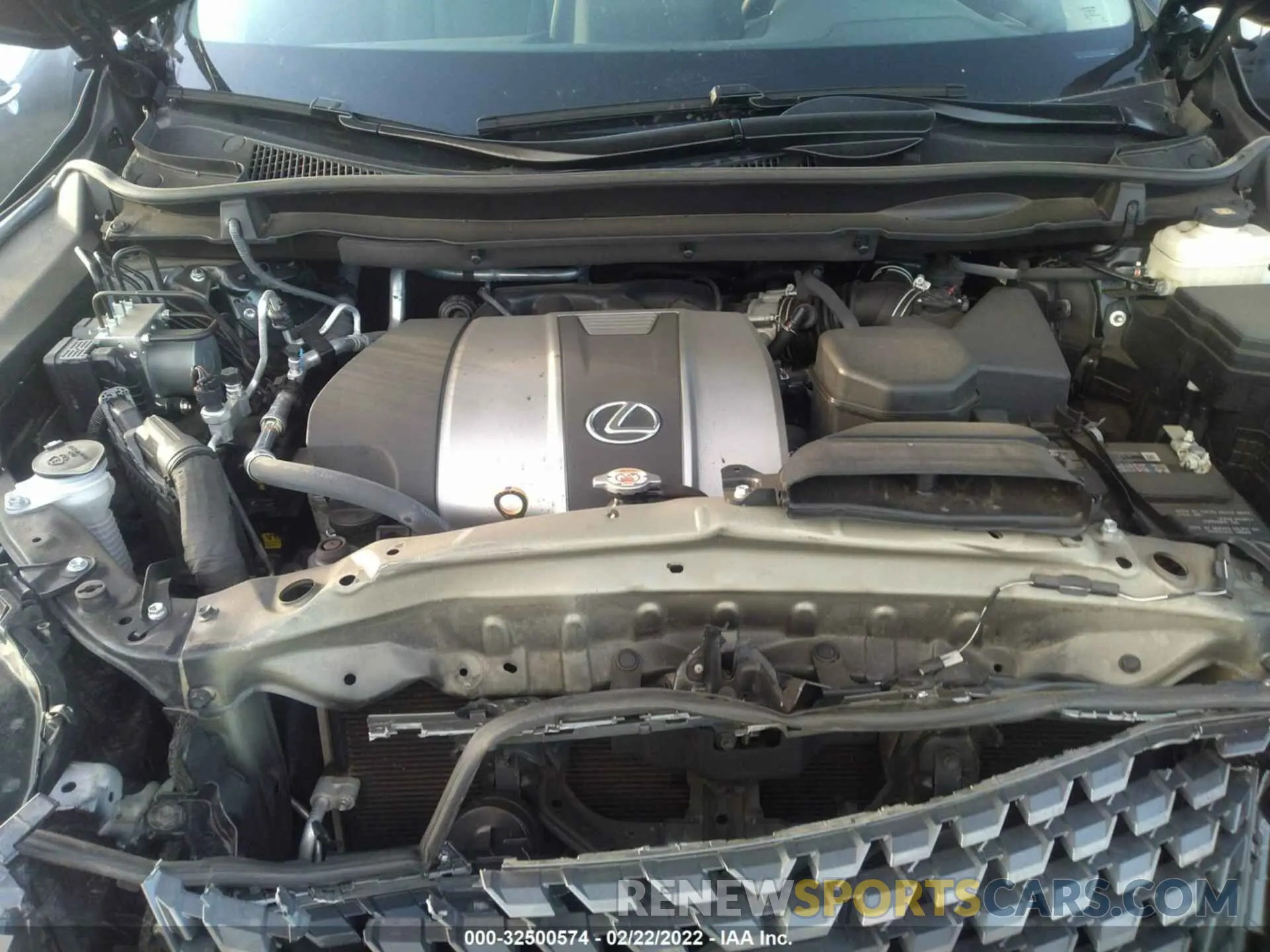 10 fotografías del automóvil dañado 2T2HZMAA8LC164948 LEXUS RX 2020