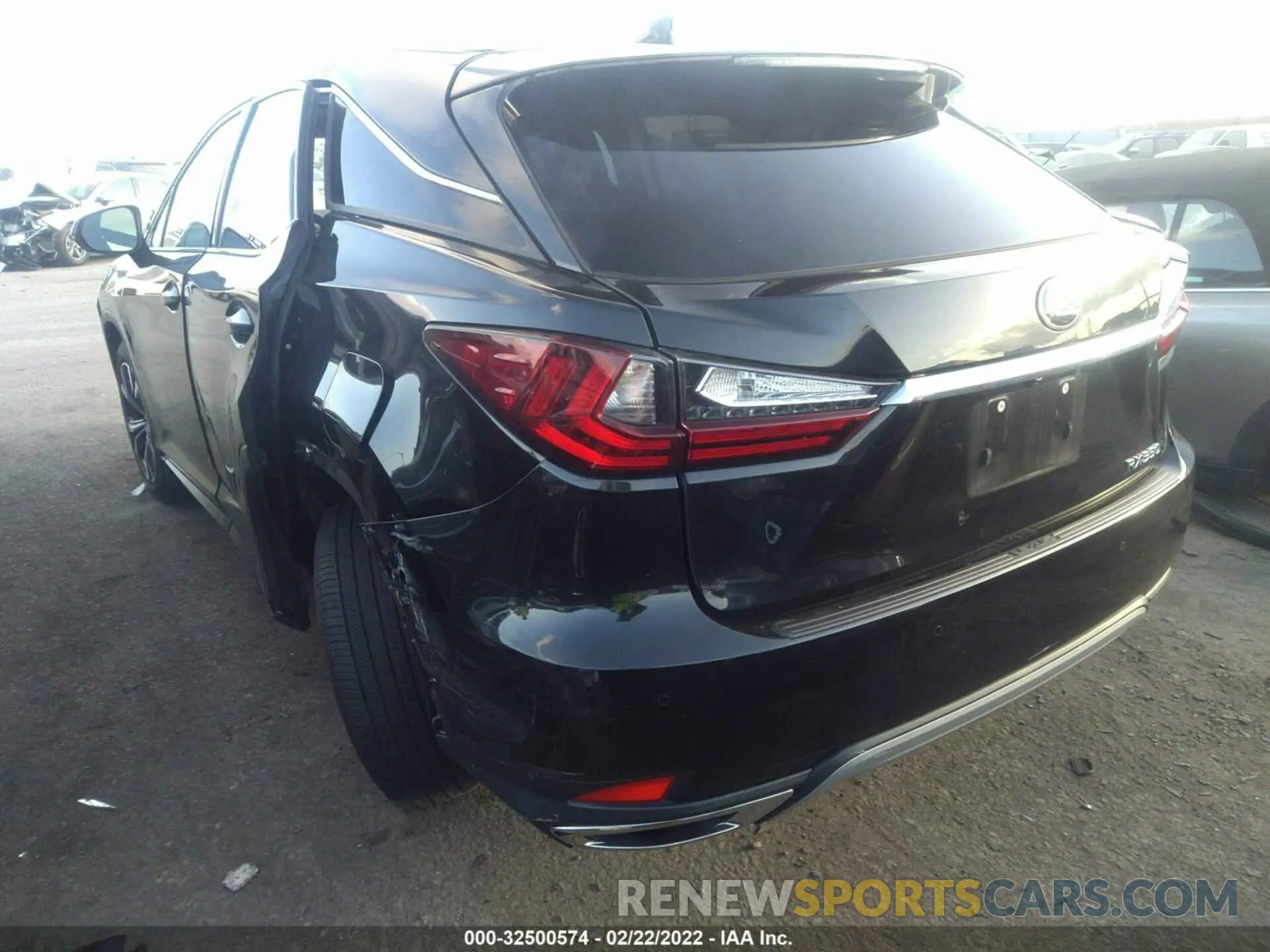 3 fotografías del automóvil dañado 2T2HZMAA8LC164948 LEXUS RX 2020