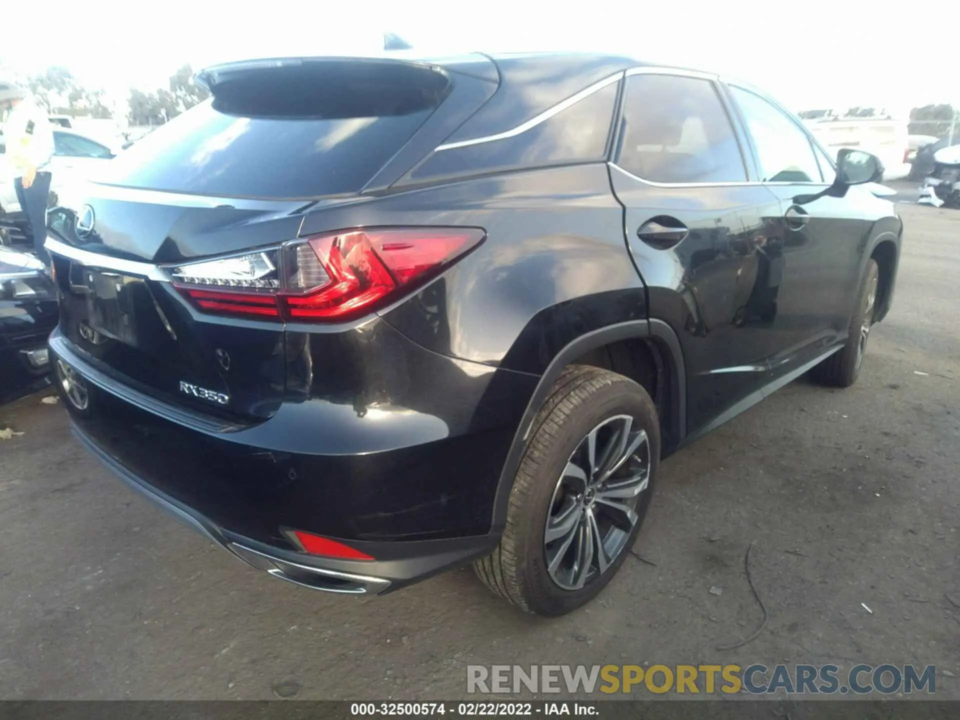 4 fotografías del automóvil dañado 2T2HZMAA8LC164948 LEXUS RX 2020