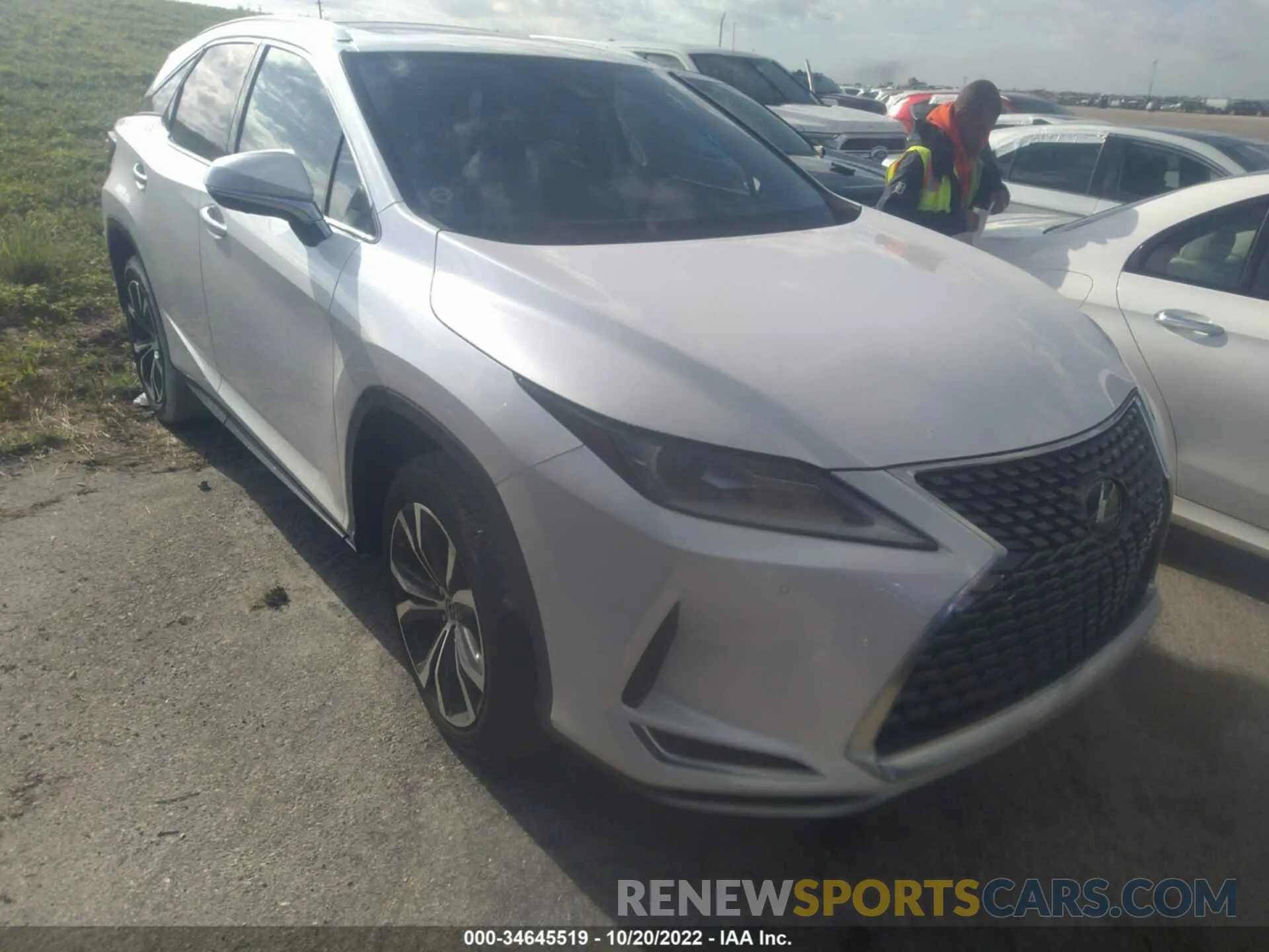 1 fotografías del automóvil dañado 2T2HZMAA8LC177487 LEXUS RX 2020