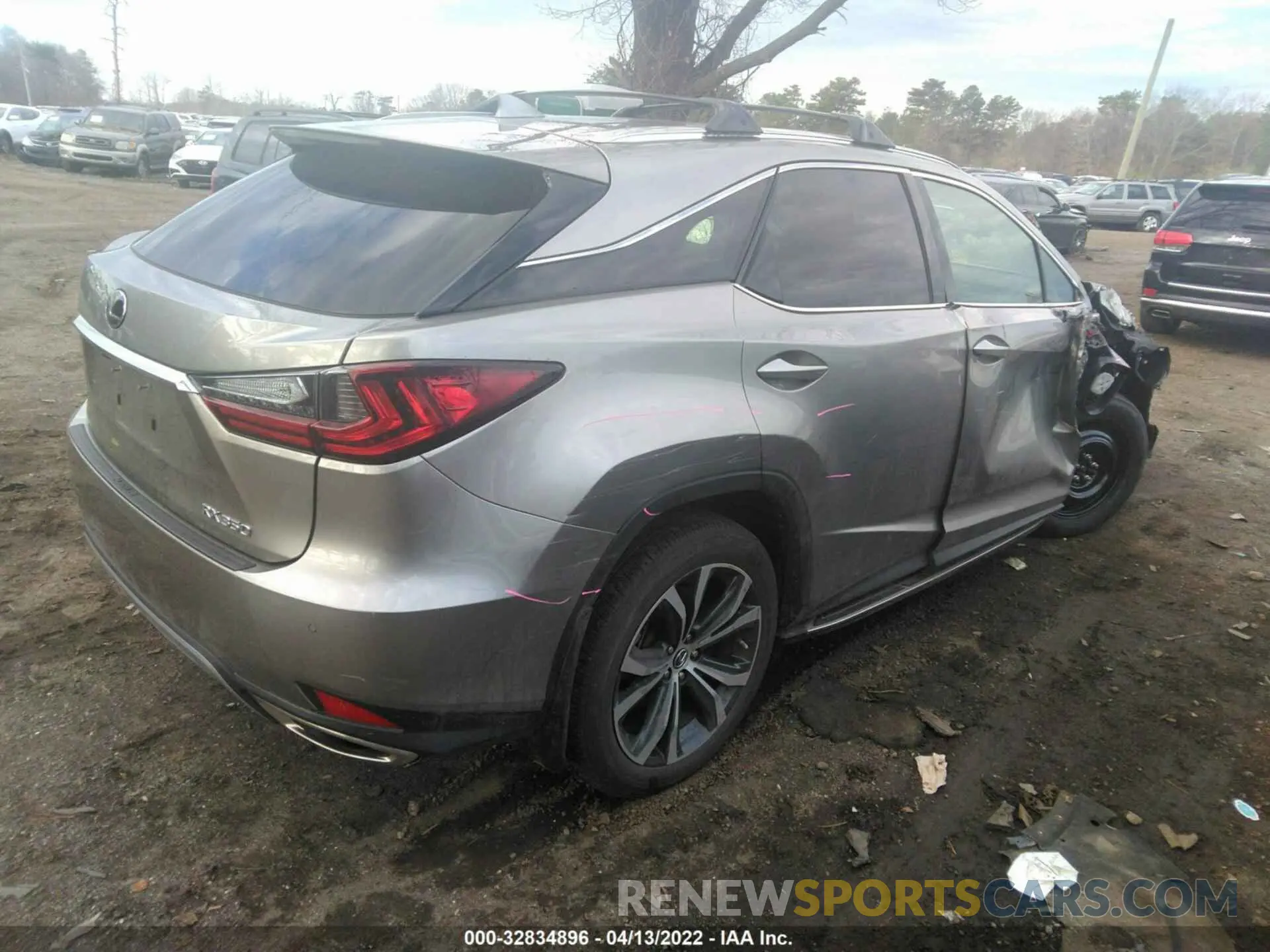 4 fotografías del automóvil dañado 2T2HZMDA0LC229058 LEXUS RX 2020