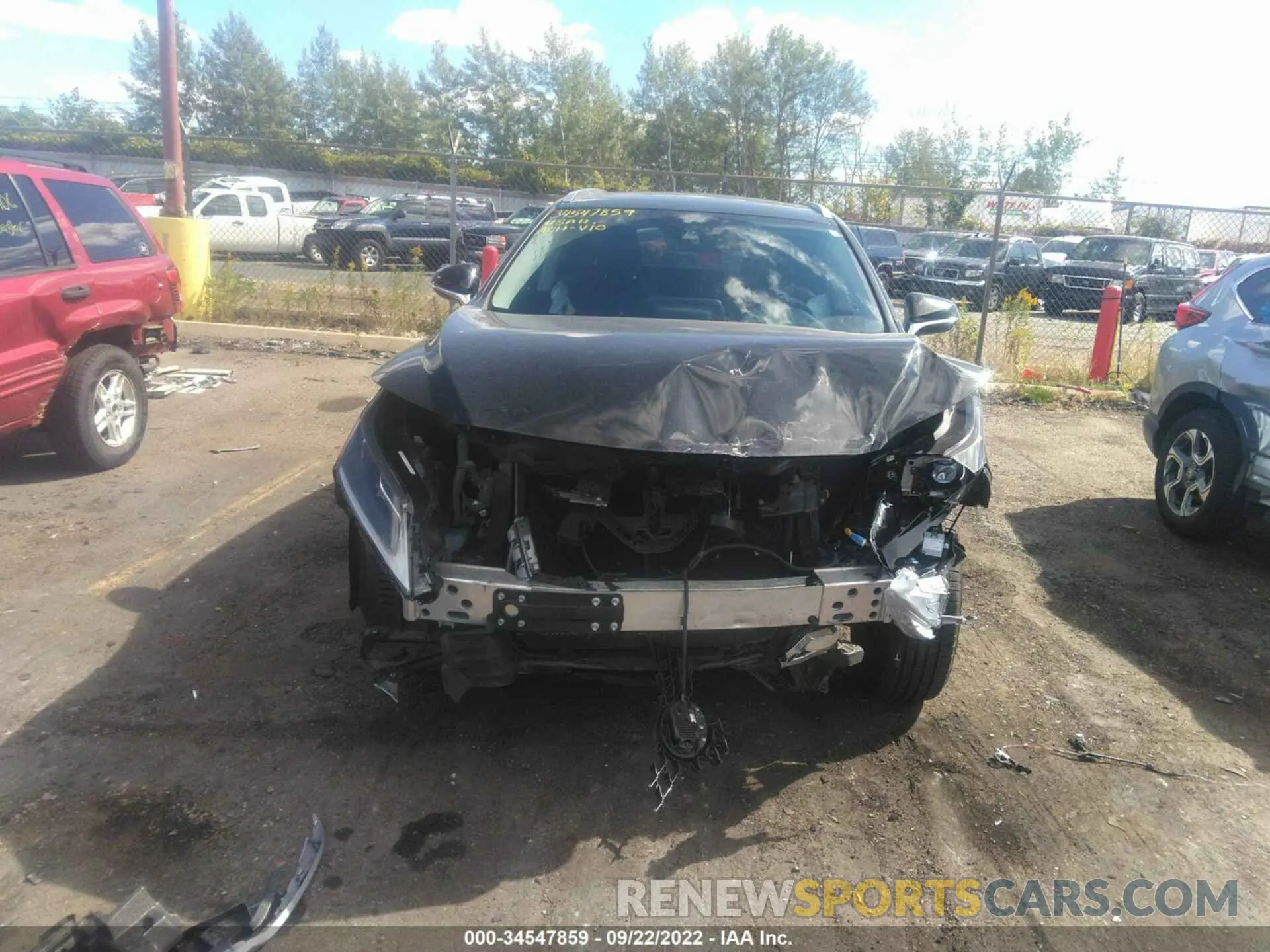 6 fotografías del automóvil dañado 2T2HZMDA2LC250428 LEXUS RX 2020