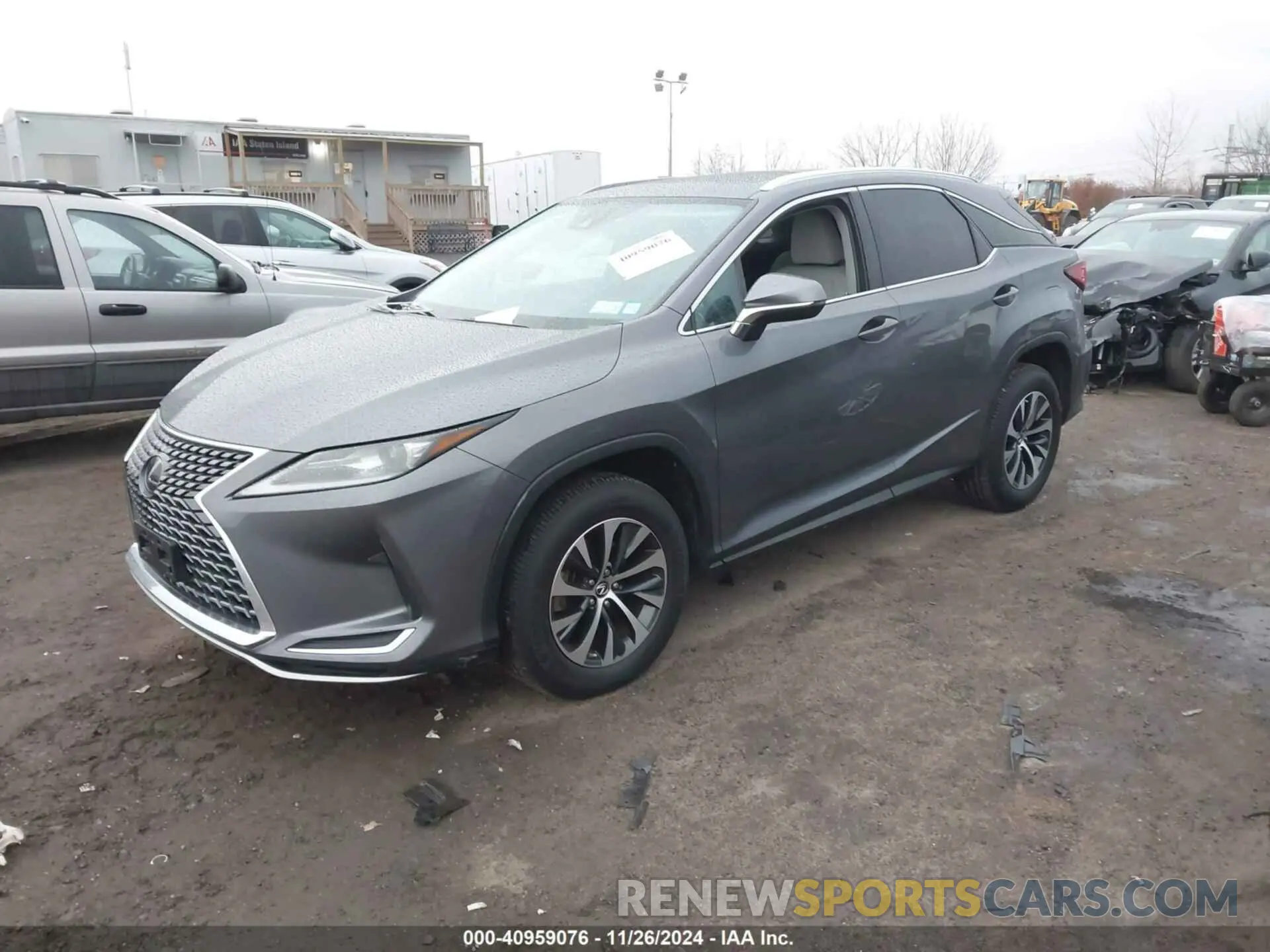 2 fotografías del automóvil dañado 2T2HZMDA4LC236286 LEXUS RX 2020