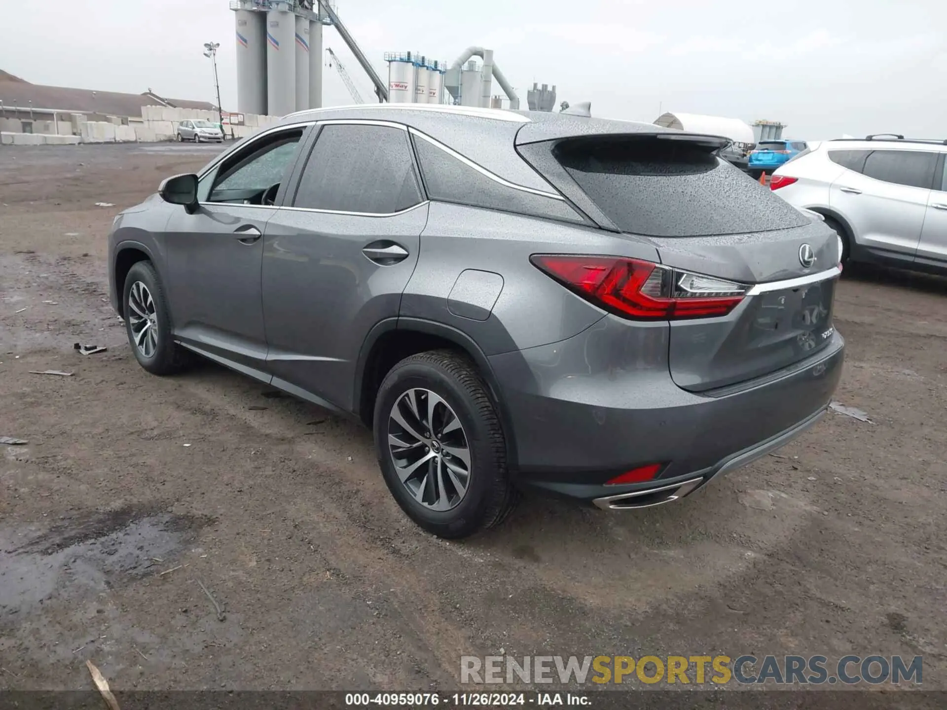 3 fotografías del automóvil dañado 2T2HZMDA4LC236286 LEXUS RX 2020