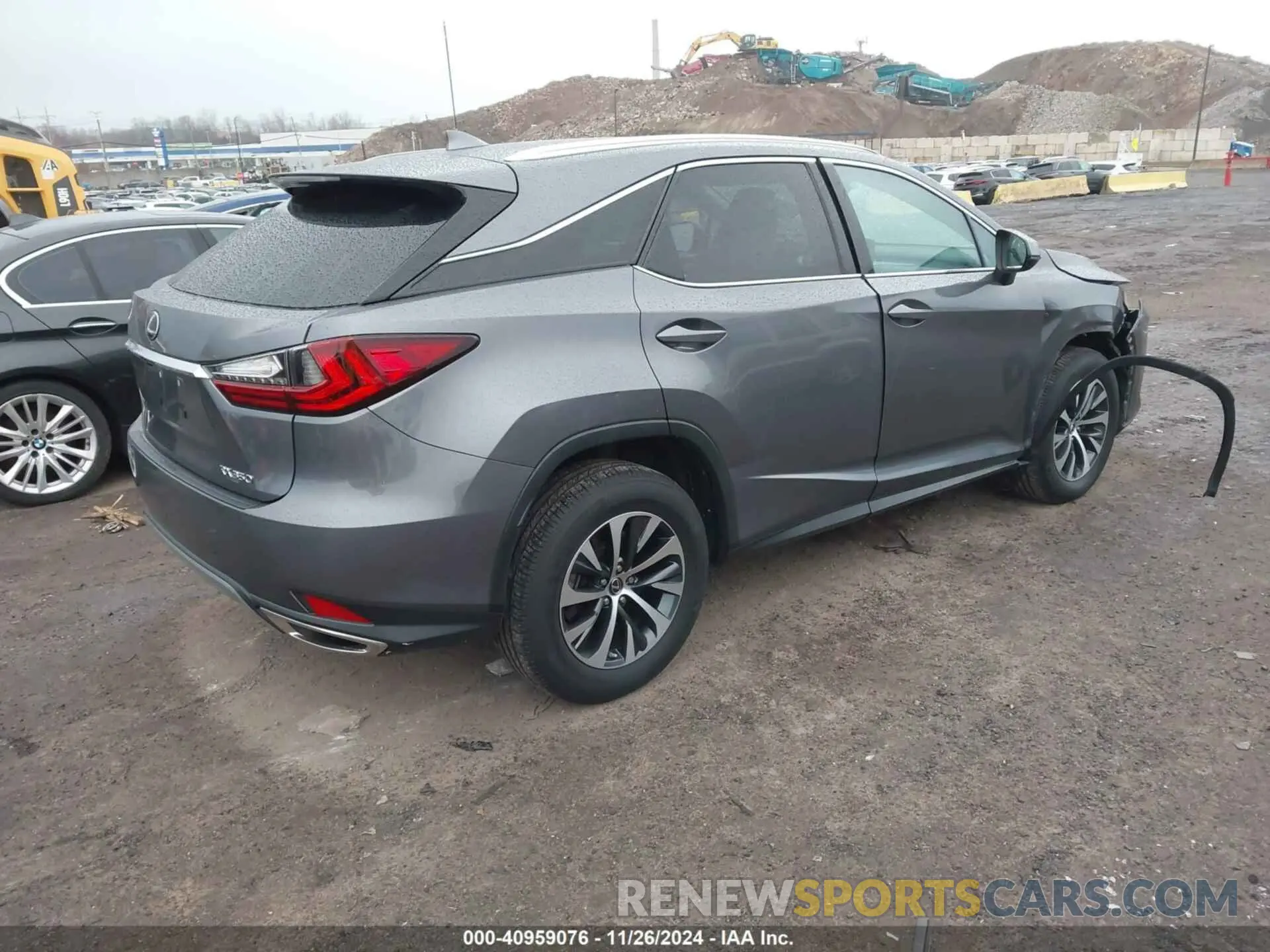4 fotografías del automóvil dañado 2T2HZMDA4LC236286 LEXUS RX 2020