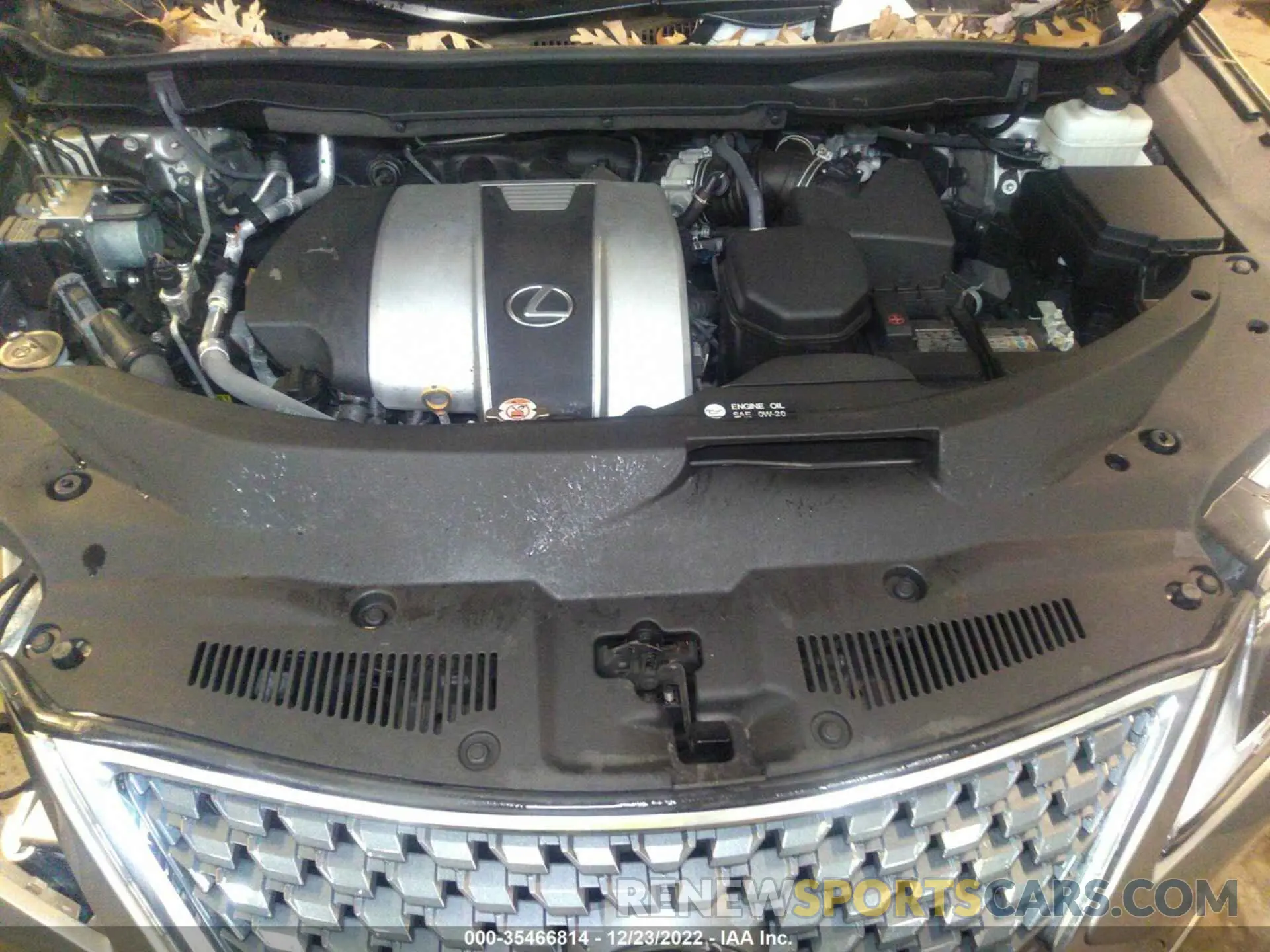 10 fotografías del automóvil dañado 2T2HZMDA7LC212421 LEXUS RX 2020