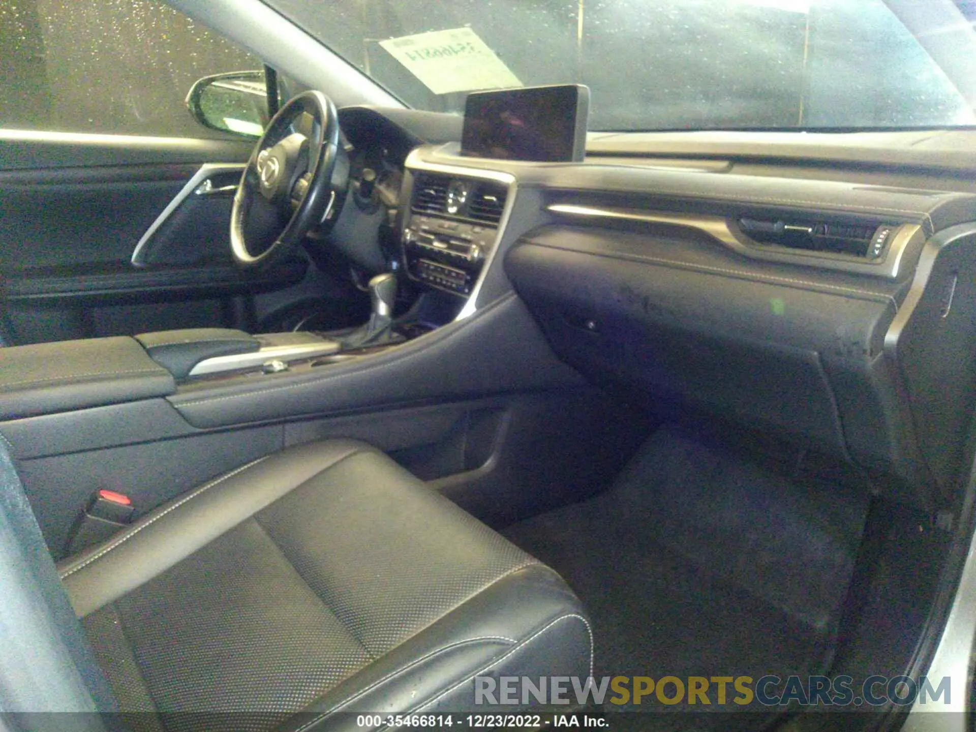 5 fotografías del automóvil dañado 2T2HZMDA7LC212421 LEXUS RX 2020