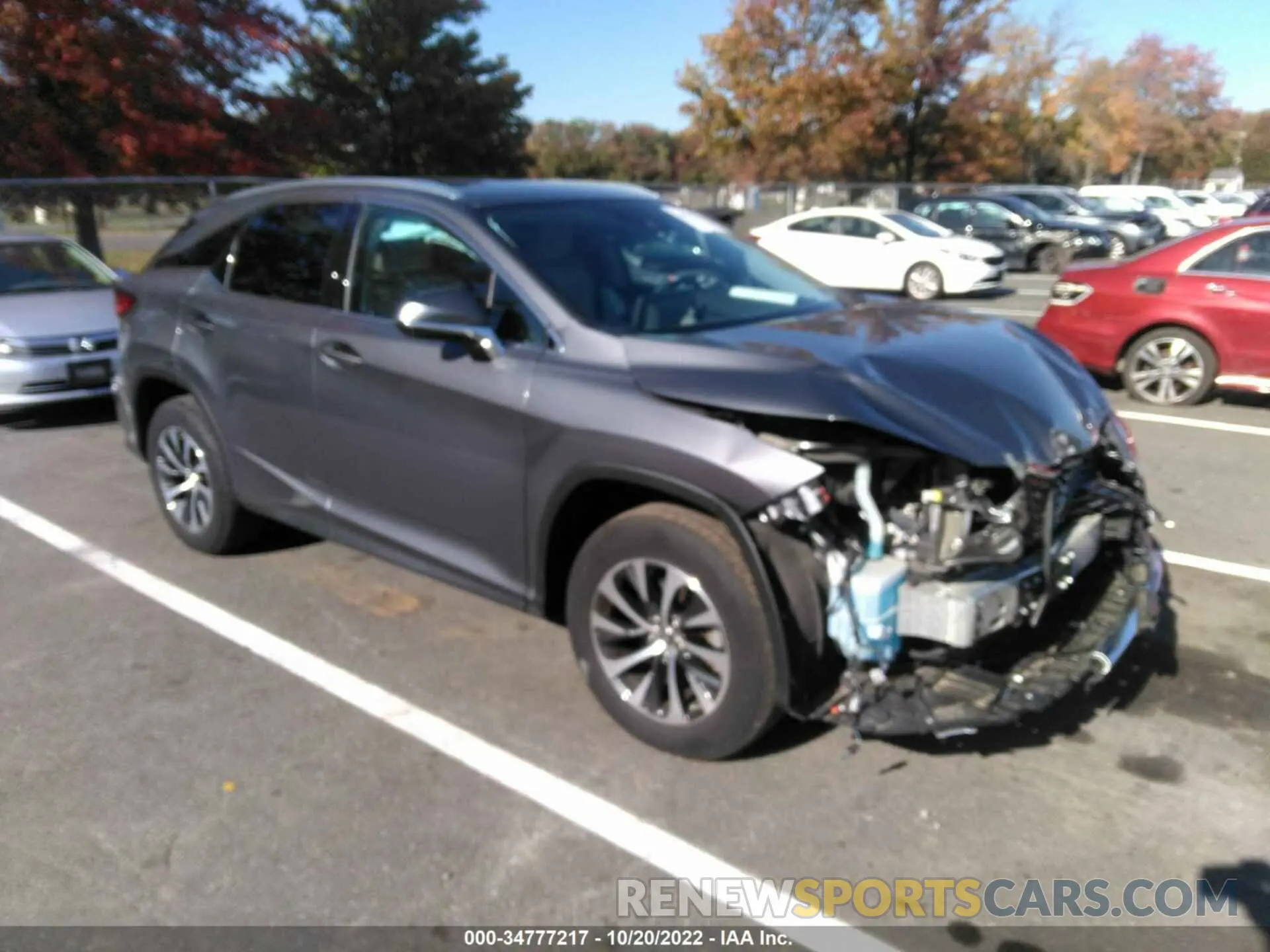 1 fotografías del automóvil dañado 2T2HZMDAXLC236597 LEXUS RX 2020