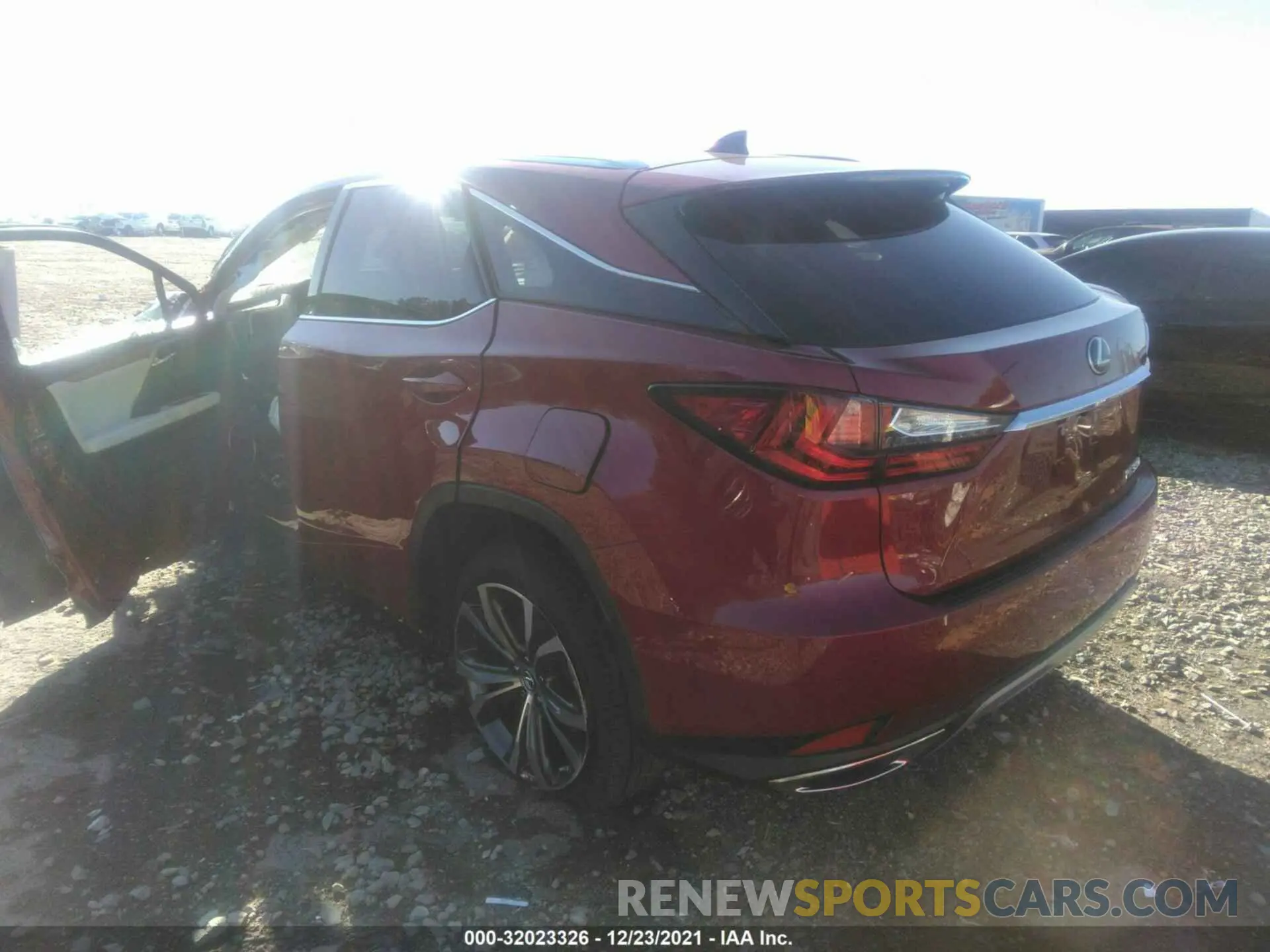 3 fotografías del automóvil dañado 2T2HZMDAXLC240343 LEXUS RX 2020