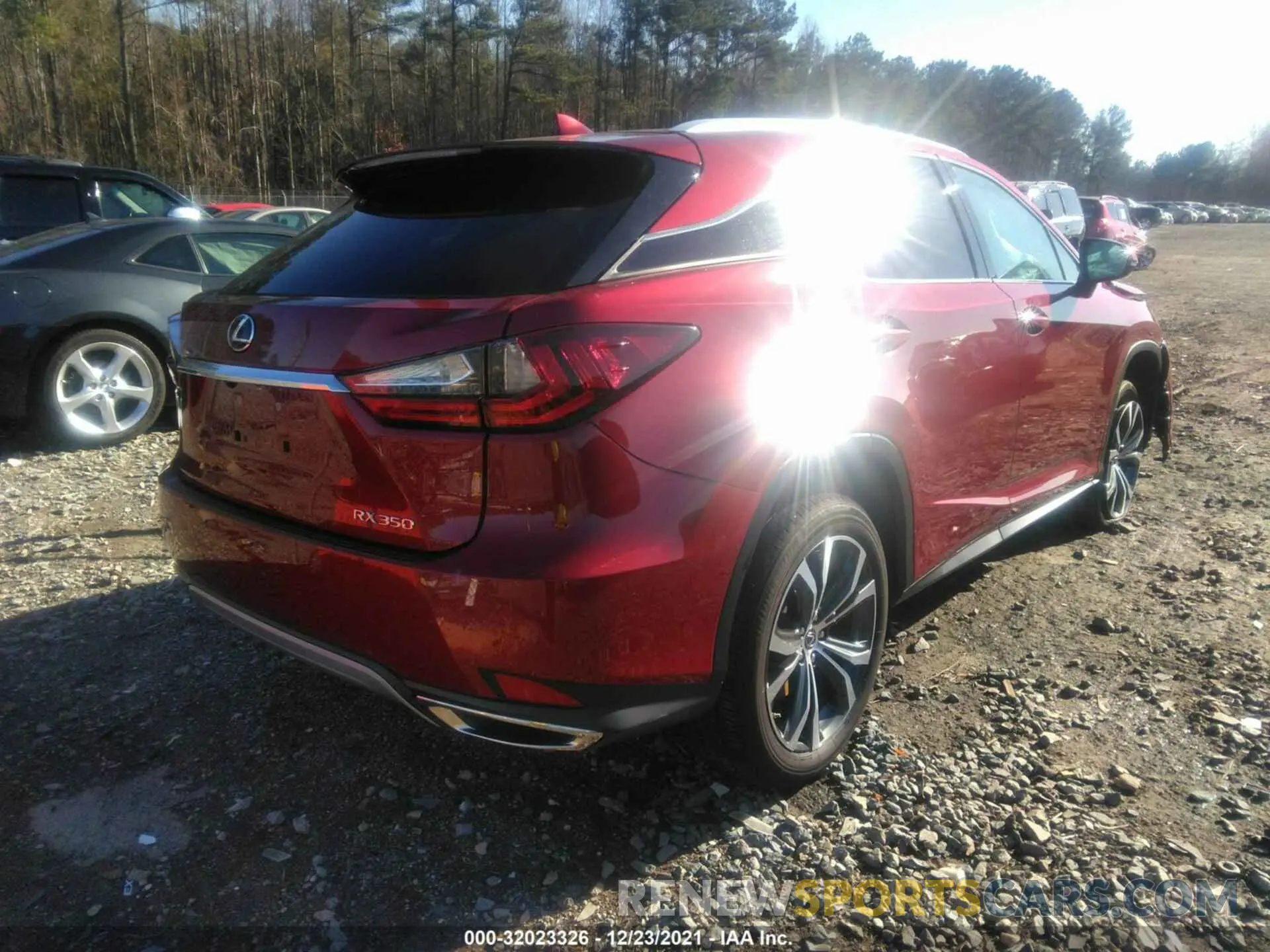 4 fotografías del automóvil dañado 2T2HZMDAXLC240343 LEXUS RX 2020