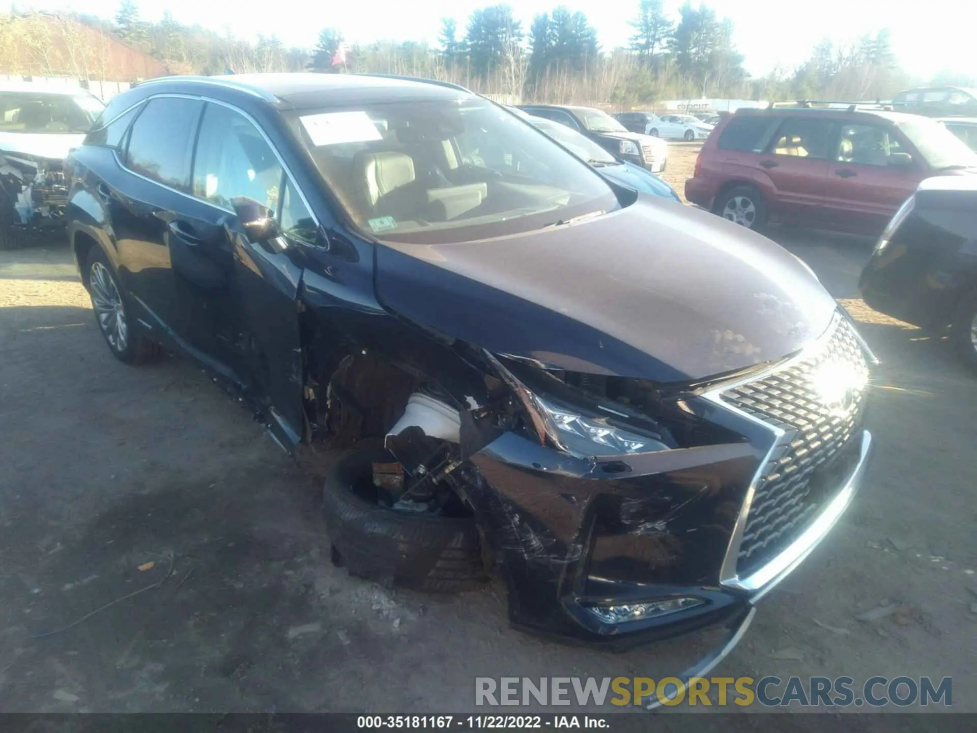 1 fotografías del automóvil dañado 2T2JGMDA0LC052907 LEXUS RX 2020