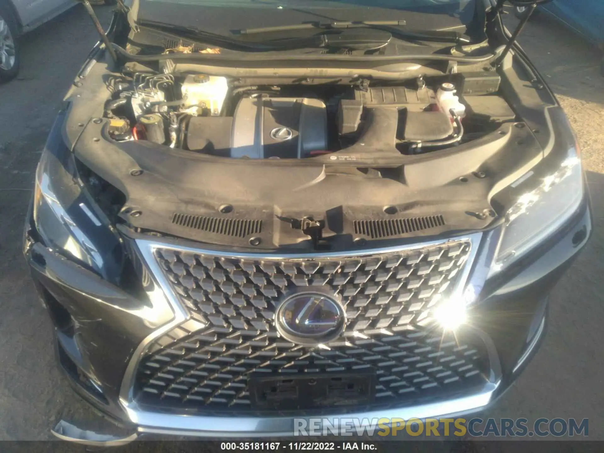 10 fotografías del automóvil dañado 2T2JGMDA0LC052907 LEXUS RX 2020