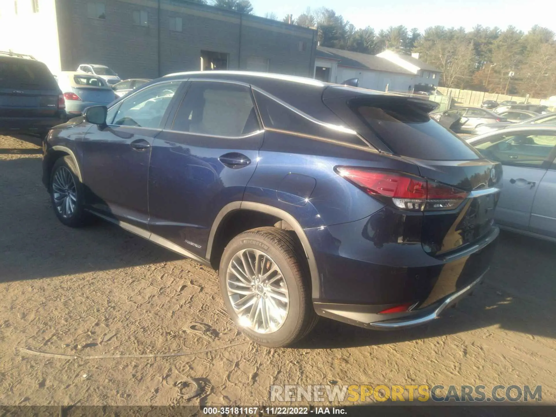 3 fotografías del automóvil dañado 2T2JGMDA0LC052907 LEXUS RX 2020