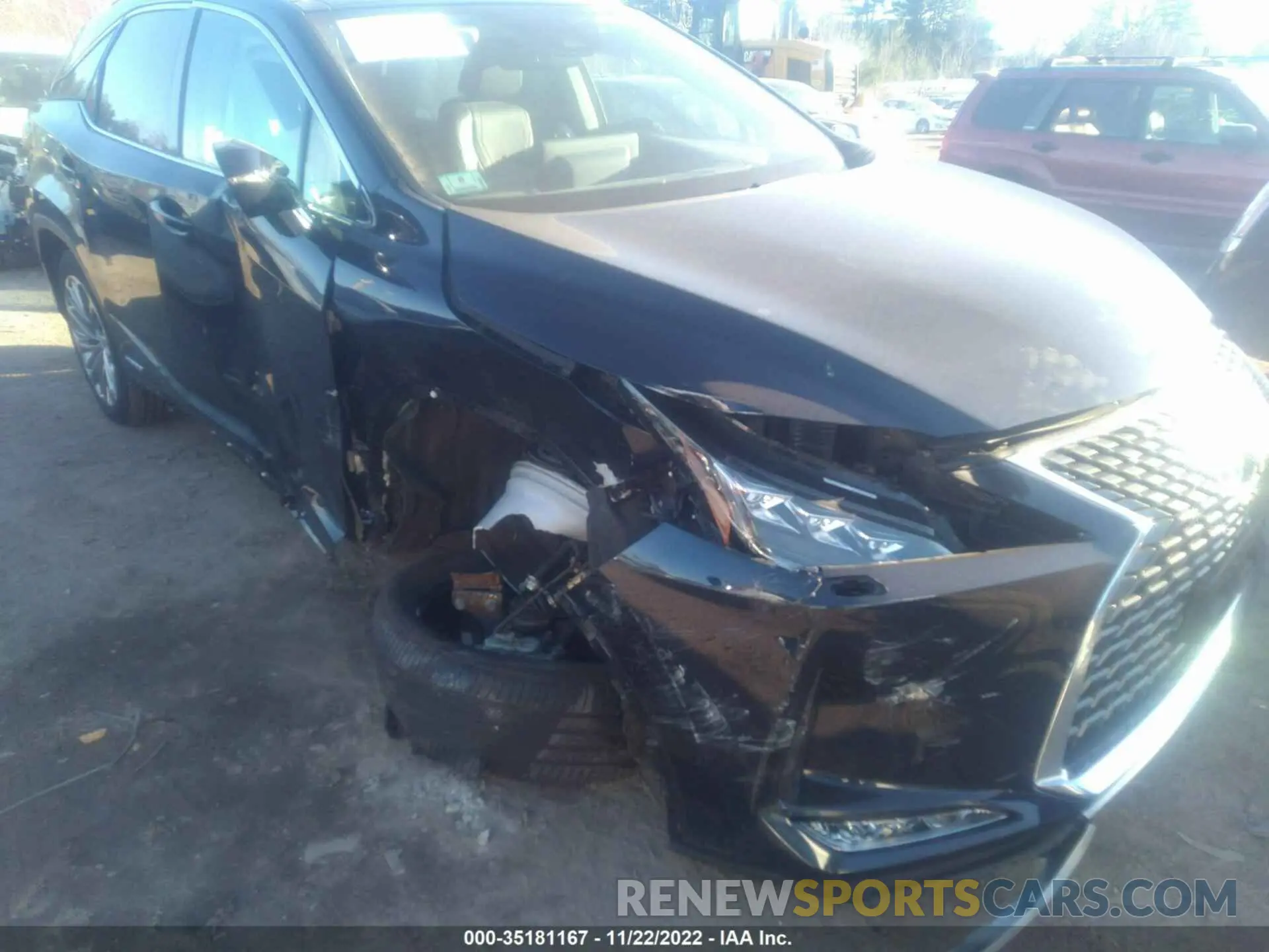 6 fotografías del automóvil dañado 2T2JGMDA0LC052907 LEXUS RX 2020
