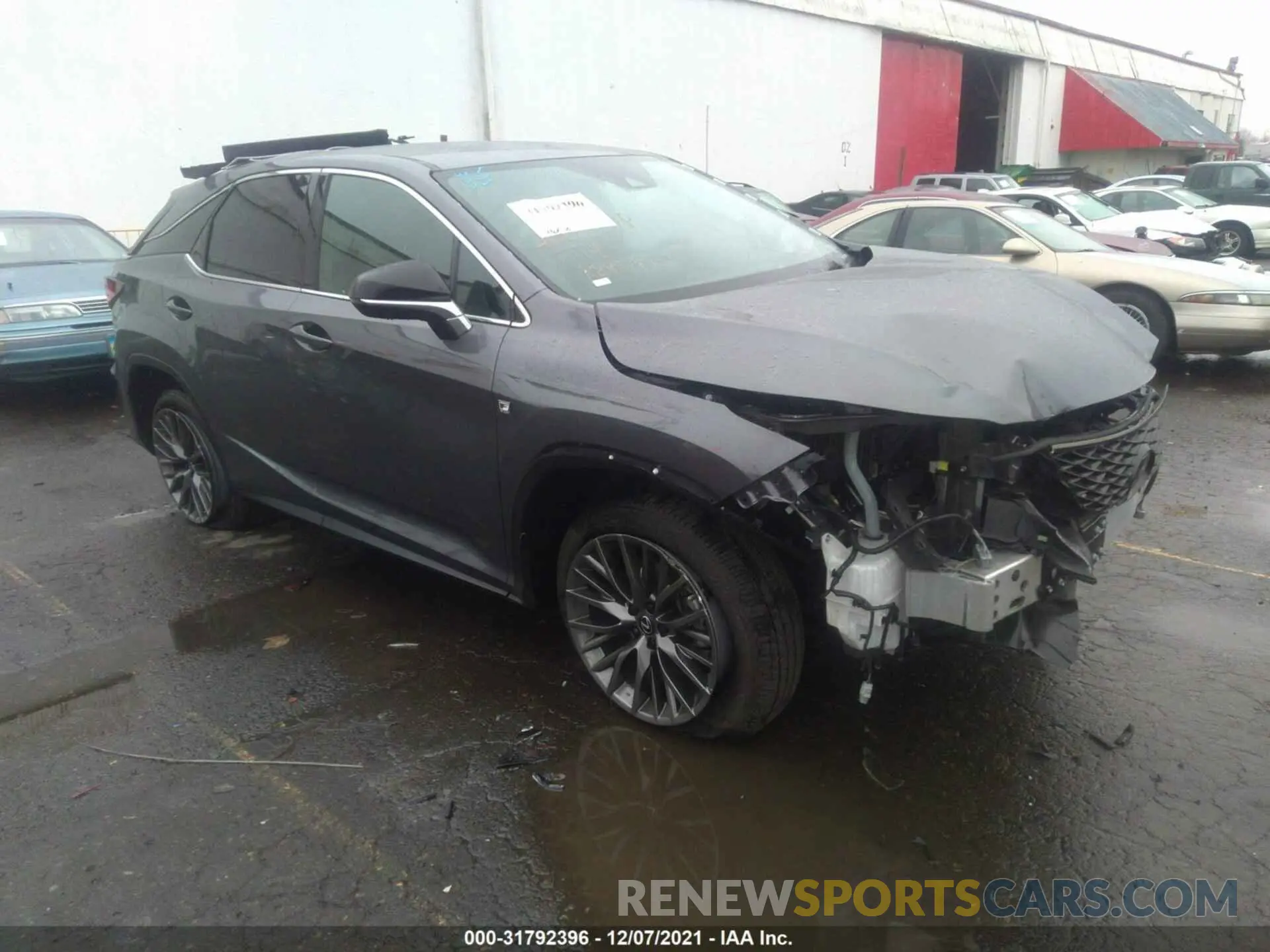 1 fotografías del automóvil dañado 2T2SZMDA5LC212858 LEXUS RX 2020