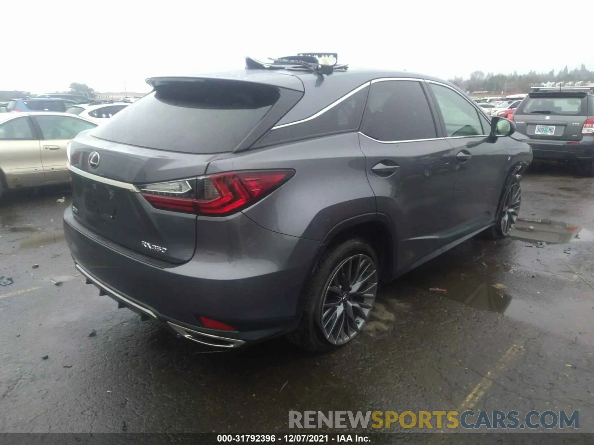 4 fotografías del automóvil dañado 2T2SZMDA5LC212858 LEXUS RX 2020