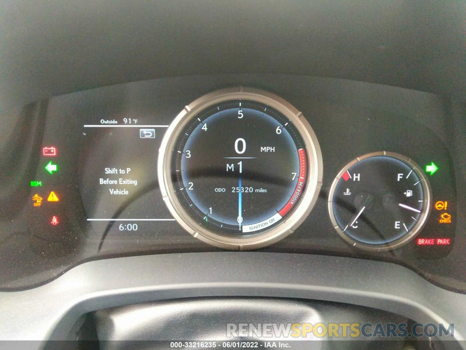 7 fotografías del automóvil dañado 2T2YZMDA7LC243085 LEXUS RX 2020