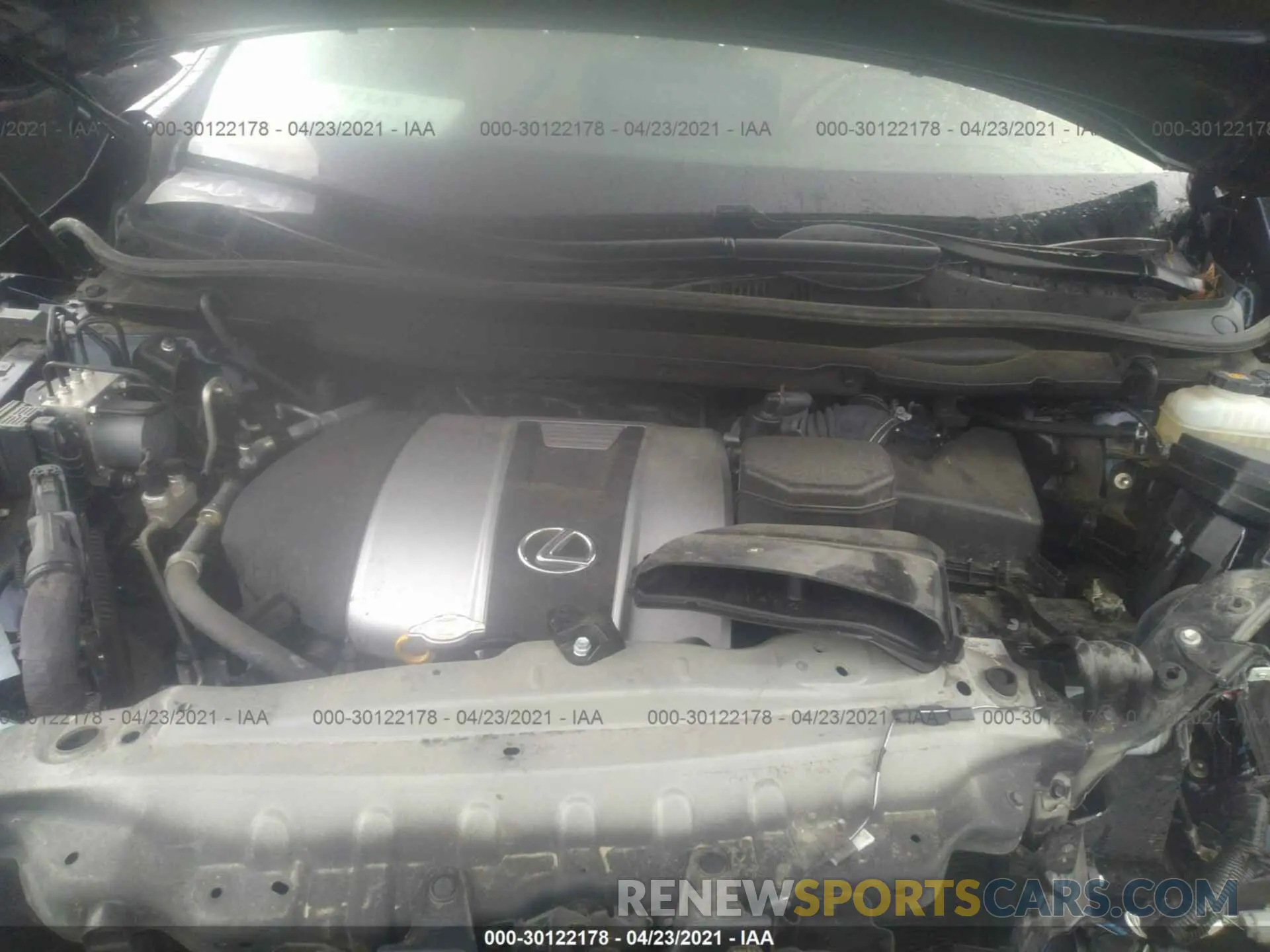 10 fotografías del automóvil dañado JTJHZKEA5L2015864 LEXUS RX 2020