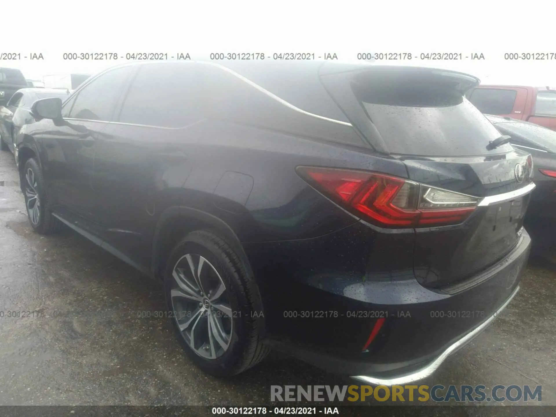 3 fotografías del automóvil dañado JTJHZKEA5L2015864 LEXUS RX 2020