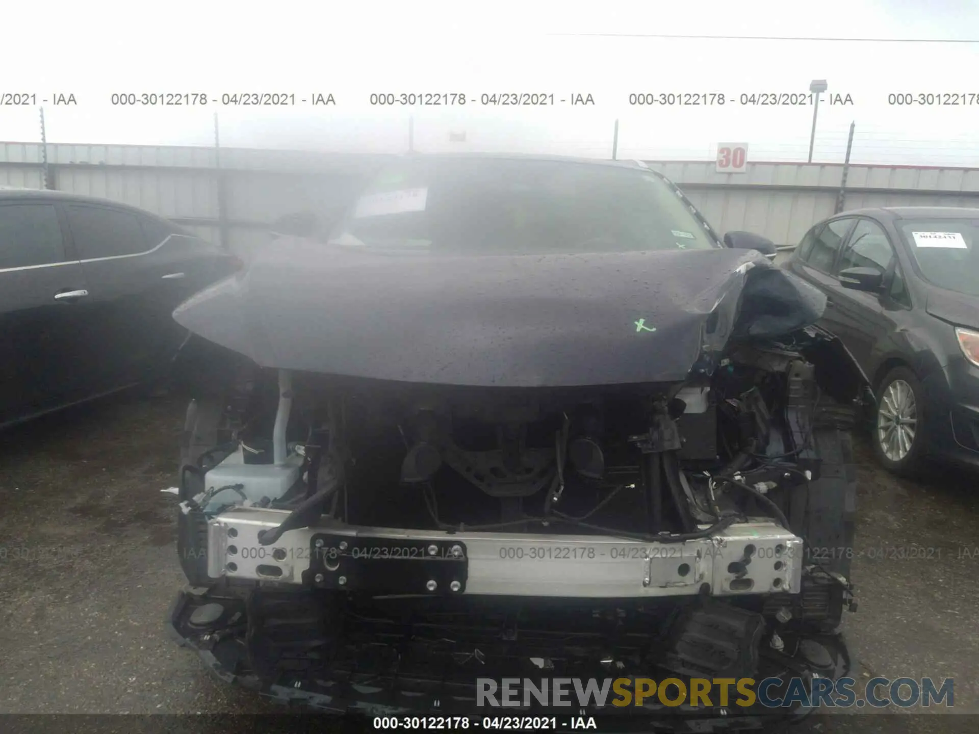 6 fotografías del automóvil dañado JTJHZKEA5L2015864 LEXUS RX 2020
