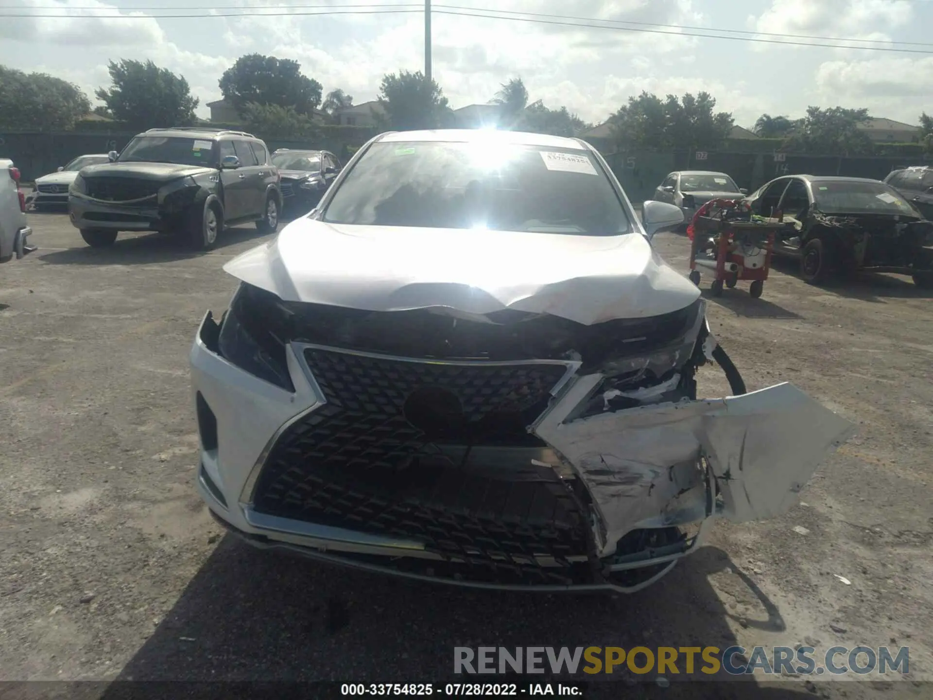 6 fotografías del automóvil dañado 2T2AZMAA2MC218568 LEXUS RX 2021