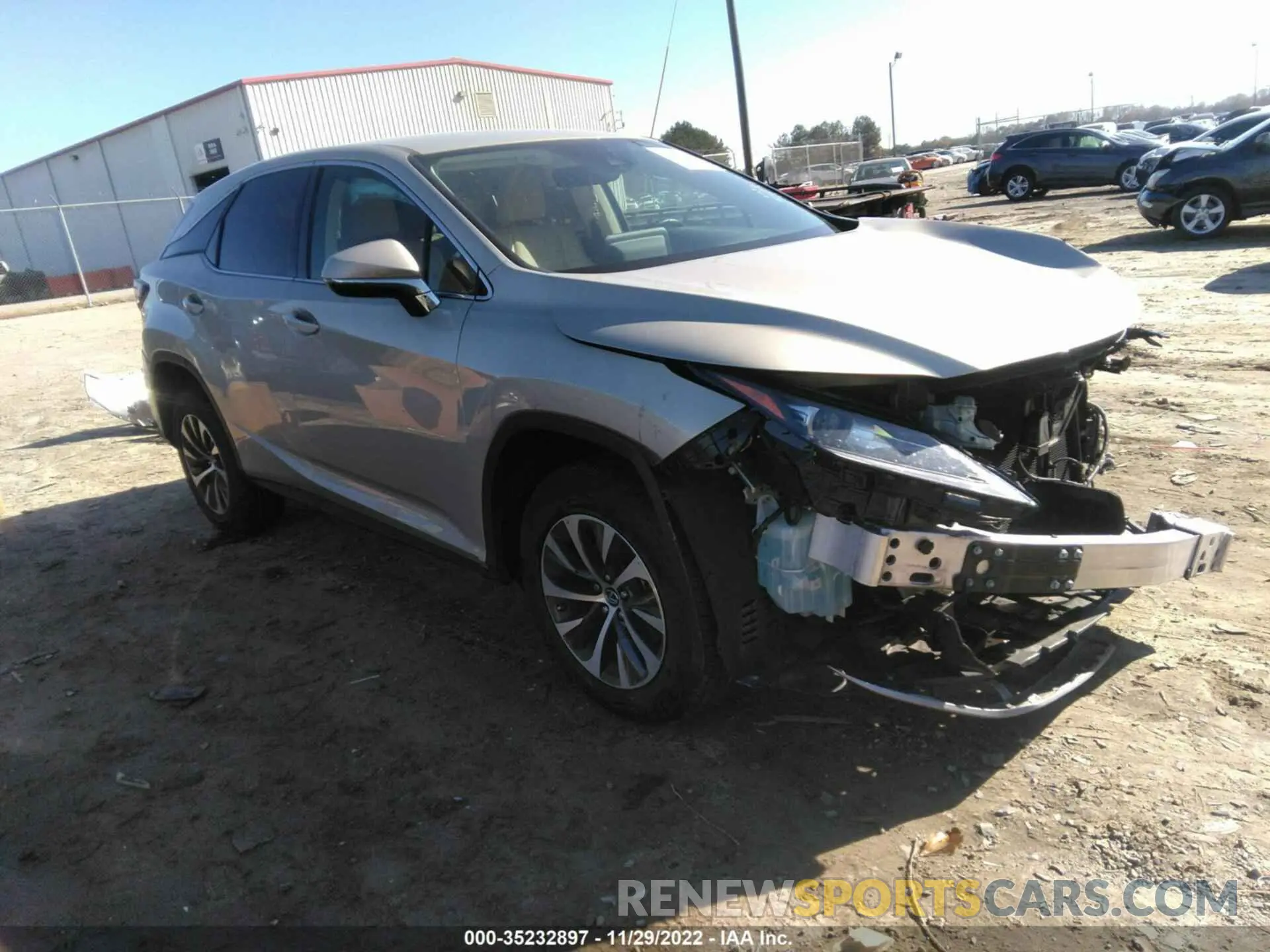 1 fotografías del automóvil dañado 2T2AZMAAXMC192883 LEXUS RX 2021