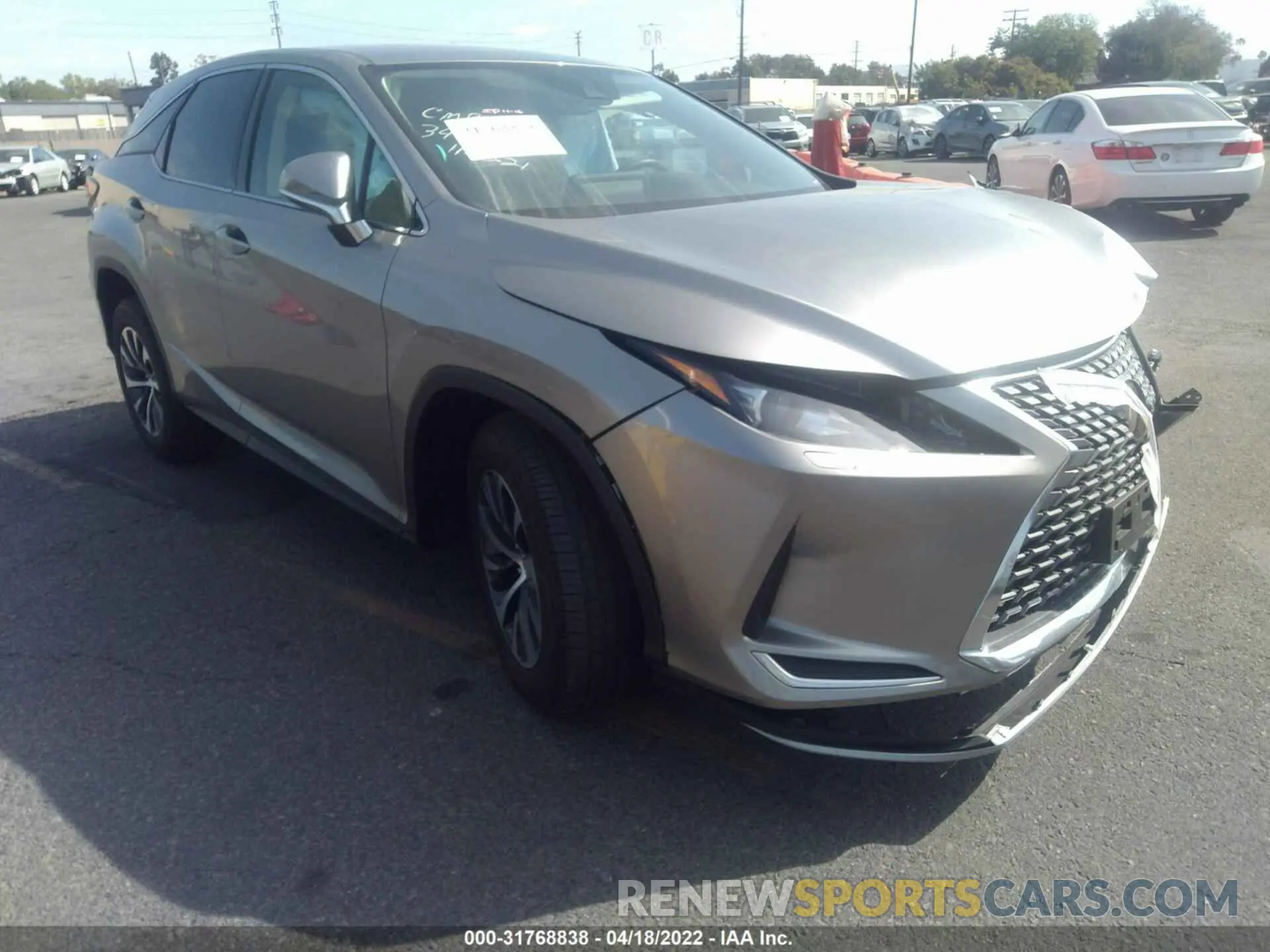 1 fotografías del automóvil dañado 2T2AZMDA2MC286073 LEXUS RX 2021