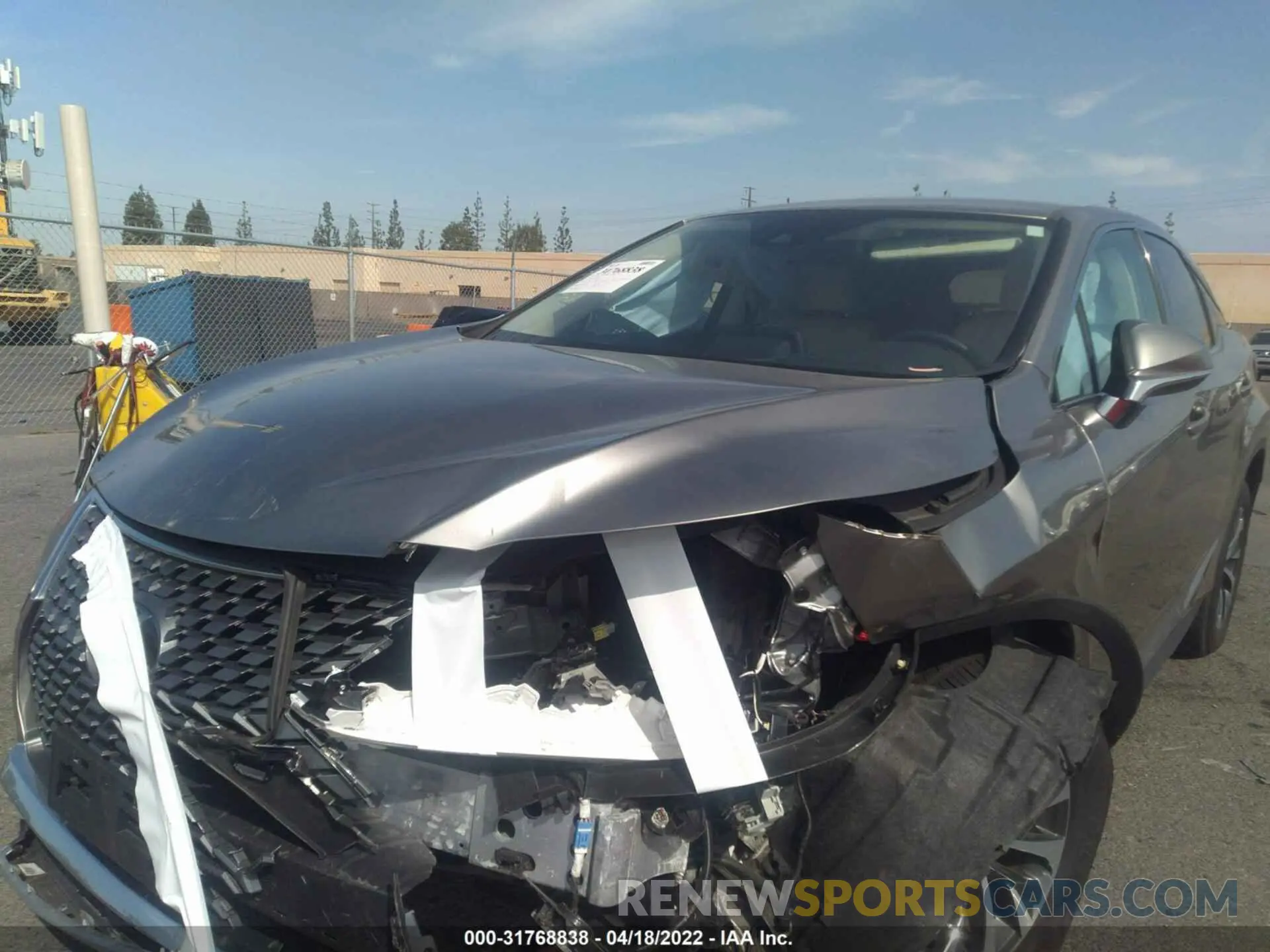 6 fotografías del automóvil dañado 2T2AZMDA2MC286073 LEXUS RX 2021