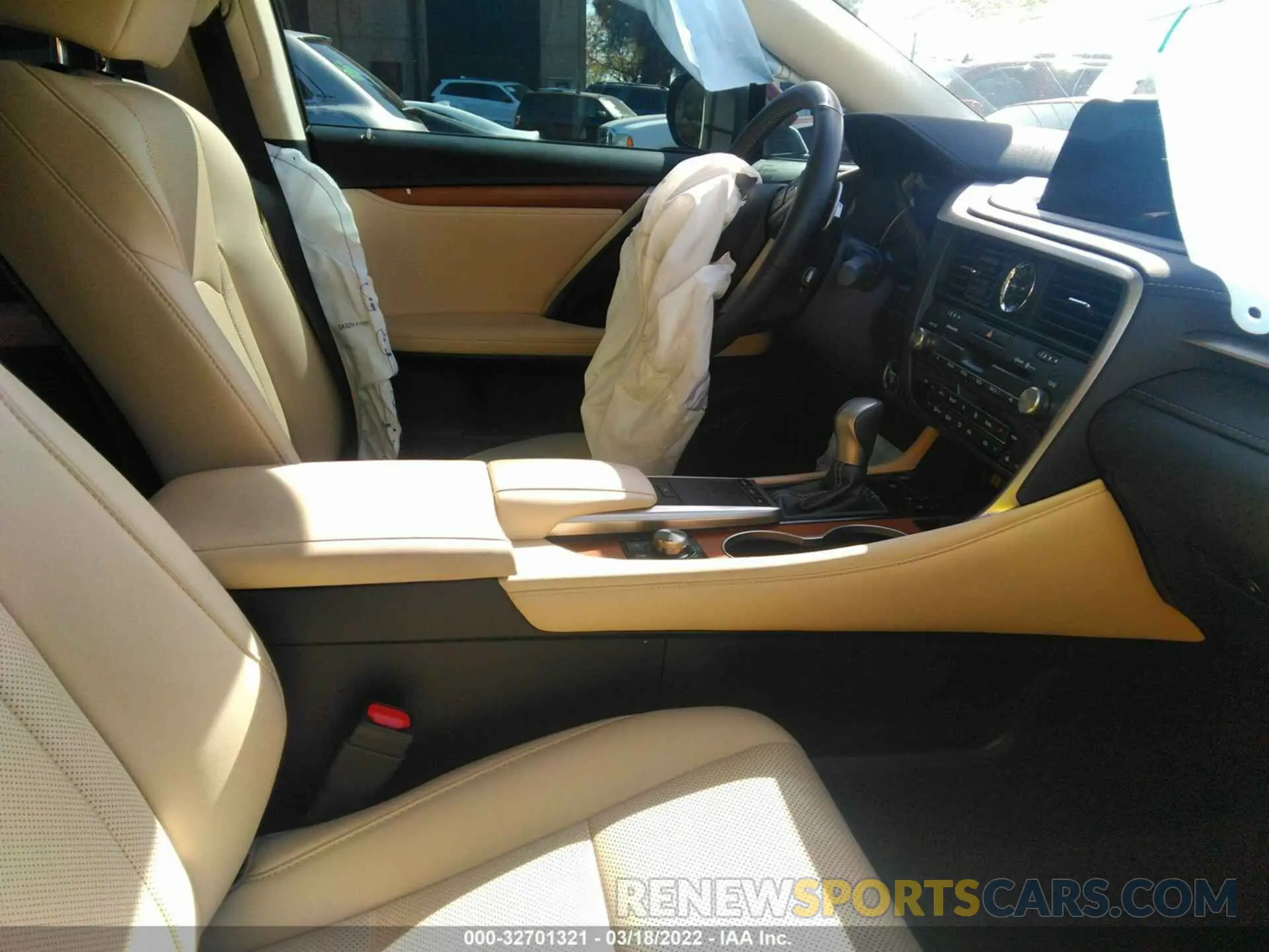 5 fotografías del automóvil dañado 2T2HGMDA8MC064111 LEXUS RX 2021