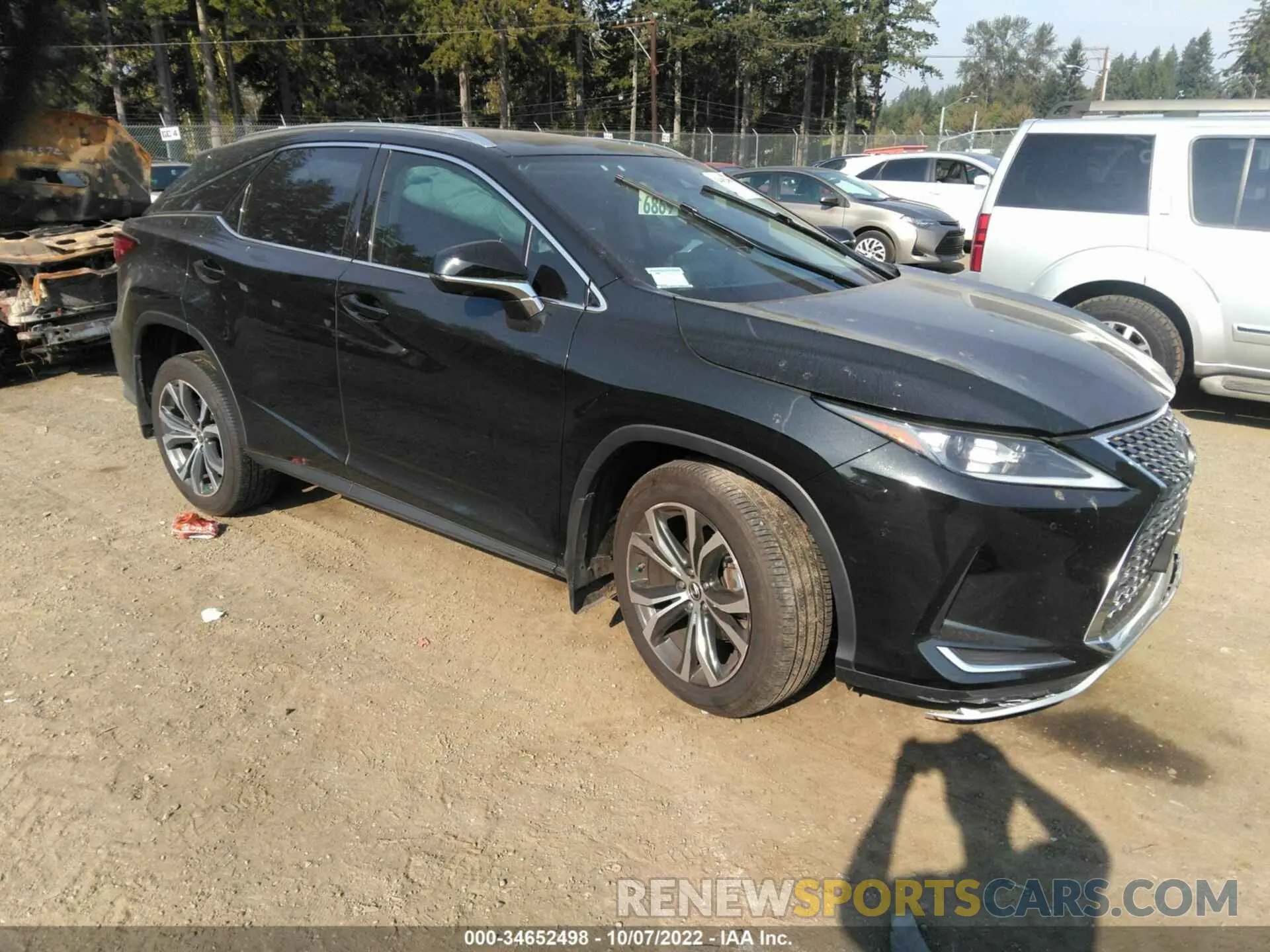 1 fotografías del automóvil dañado 2T2HZMAA0MC214730 LEXUS RX 2021