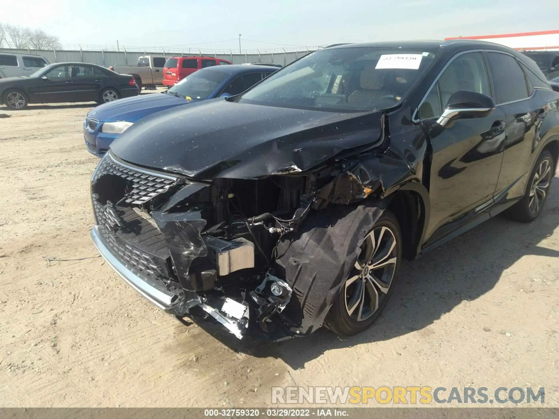 6 fotografías del automóvil dañado 2T2HZMAA1MC202263 LEXUS RX 2021