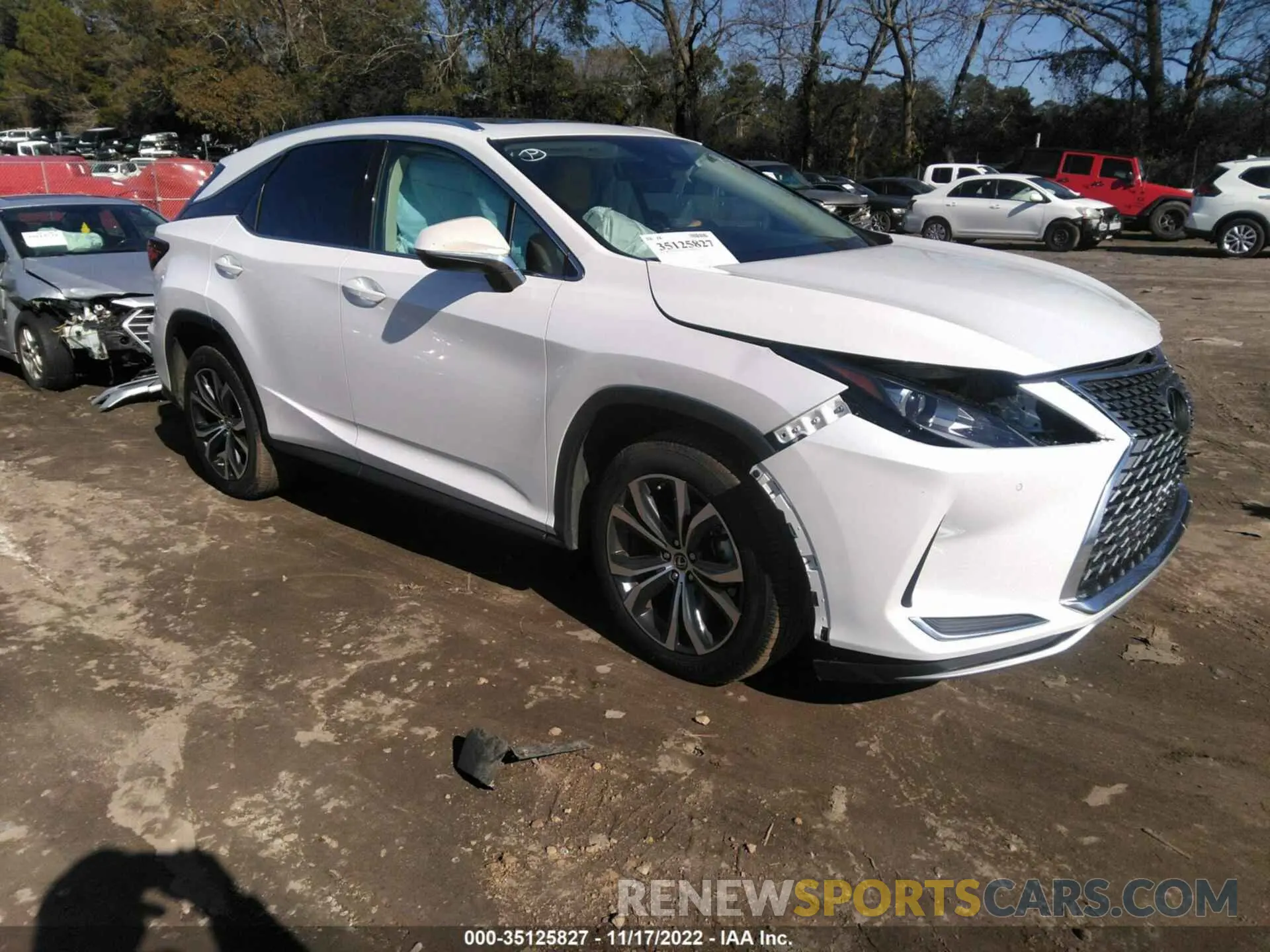 1 fotografías del automóvil dañado 2T2HZMAA5MC198377 LEXUS RX 2021