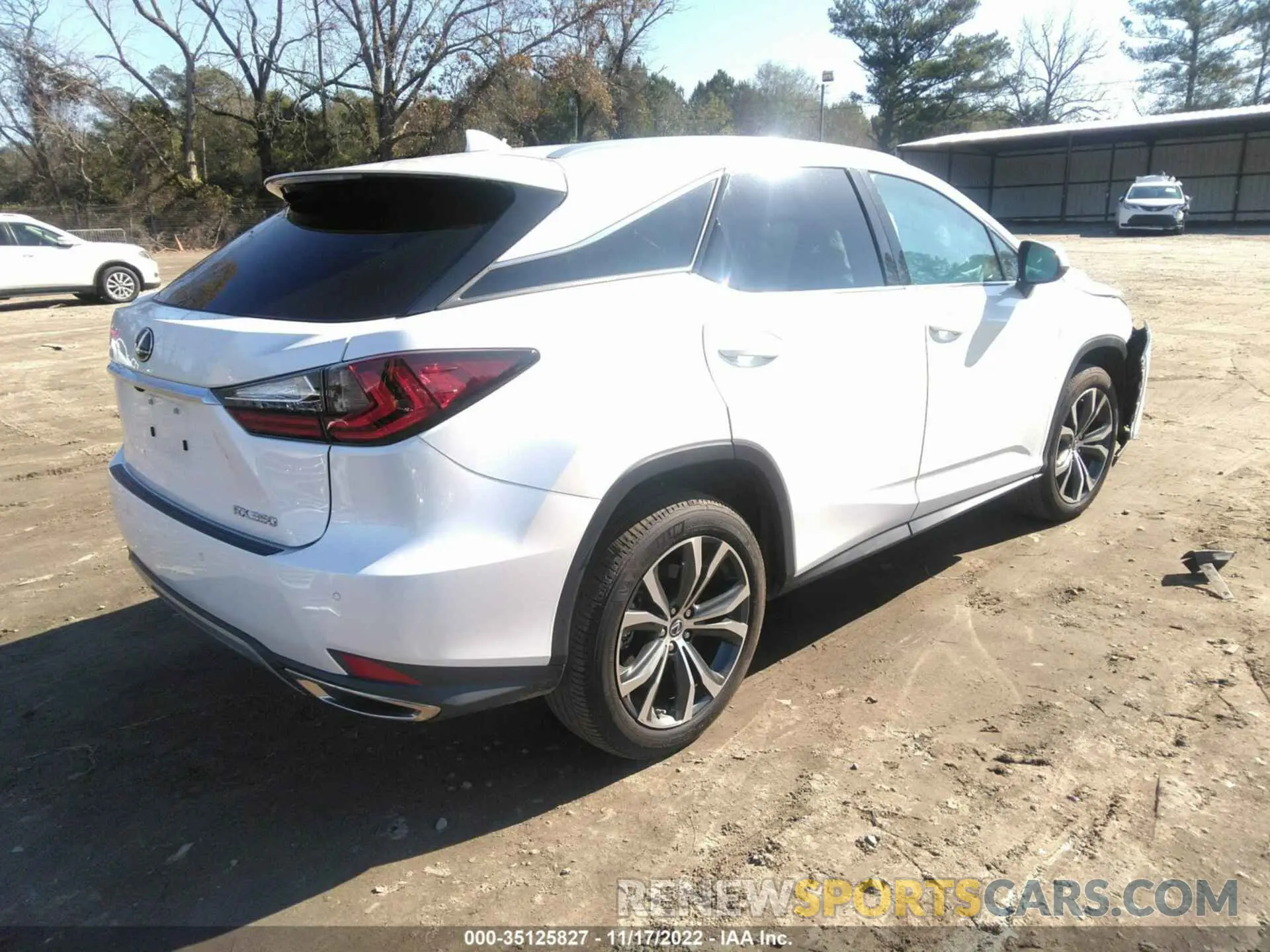 4 fotografías del automóvil dañado 2T2HZMAA5MC198377 LEXUS RX 2021