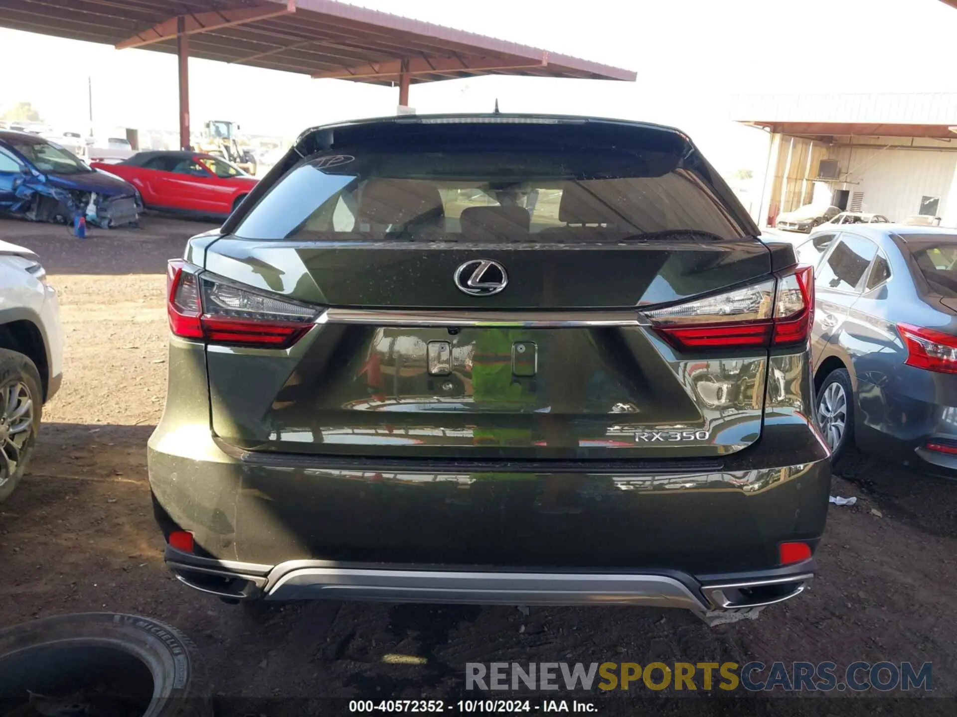16 fotografías del automóvil dañado 2T2HZMAA5MC208406 LEXUS RX 2021