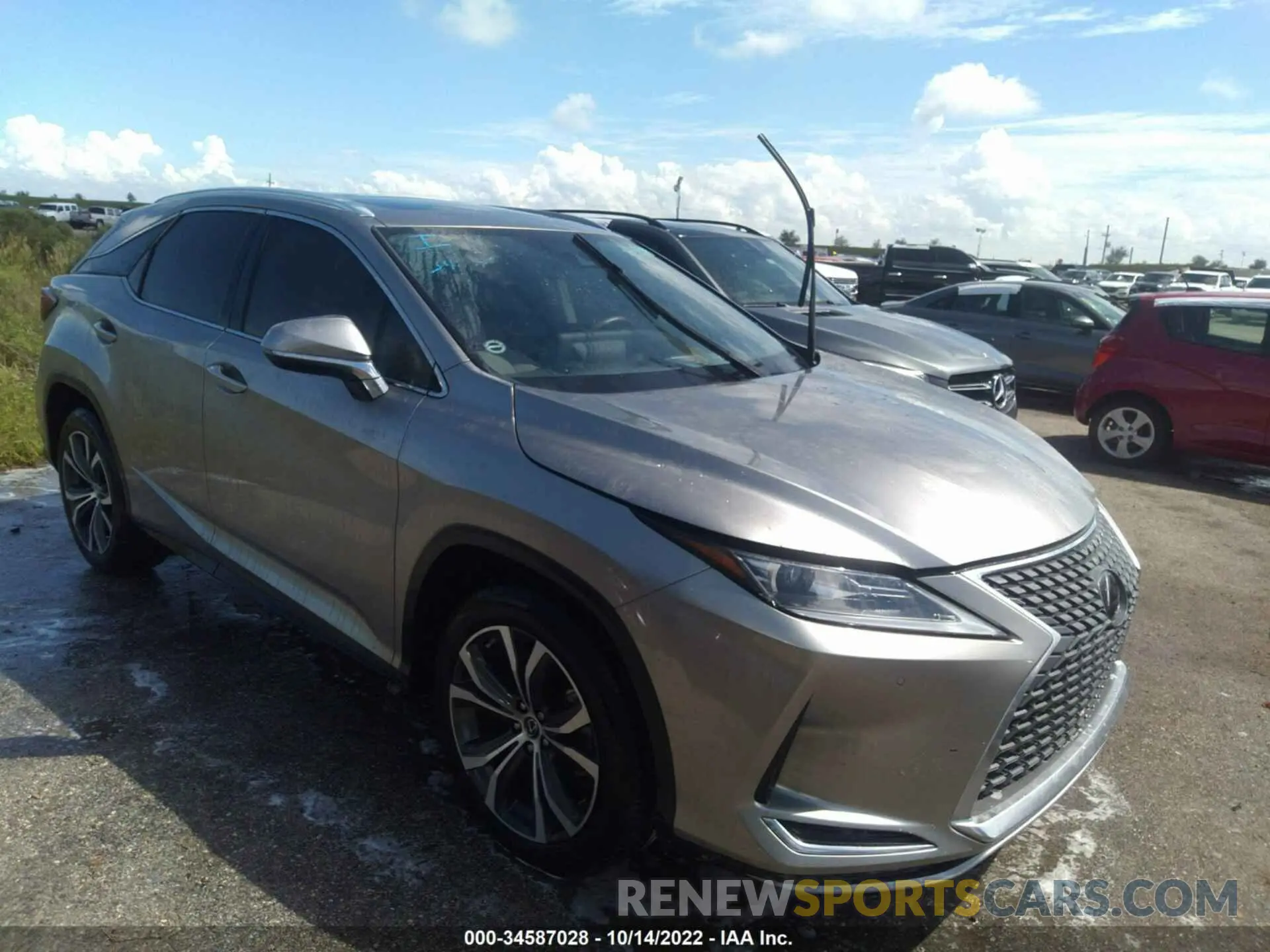 1 fotografías del automóvil dañado 2T2HZMAA8MC205547 LEXUS RX 2021