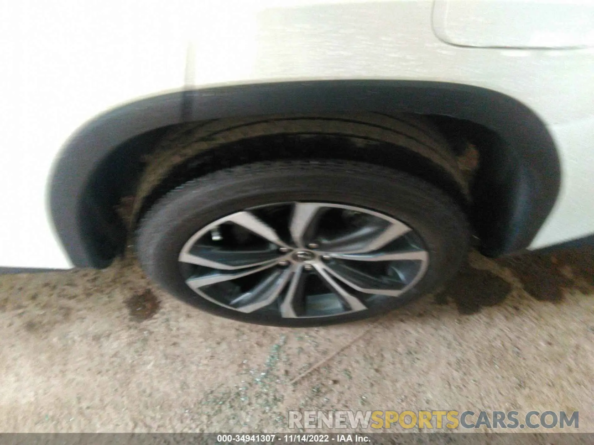 13 fotografías del automóvil dañado 2T2HZMAA9MC199323 LEXUS RX 2021