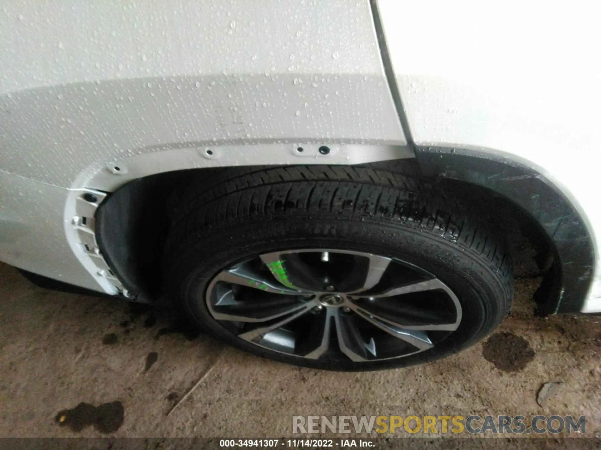 15 fotografías del automóvil dañado 2T2HZMAA9MC199323 LEXUS RX 2021