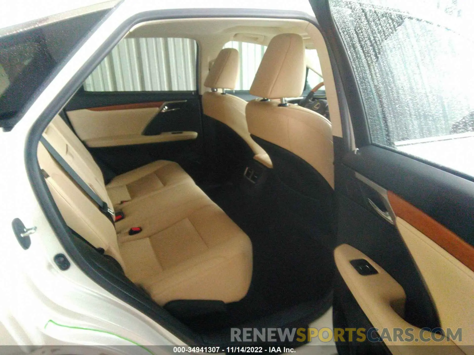 8 fotografías del automóvil dañado 2T2HZMAA9MC199323 LEXUS RX 2021