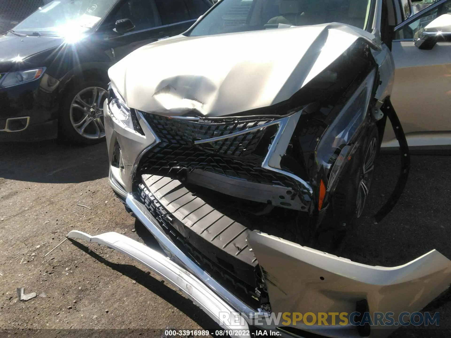 6 fotografías del automóvil dañado 2T2HZMAA9MC215326 LEXUS RX 2021