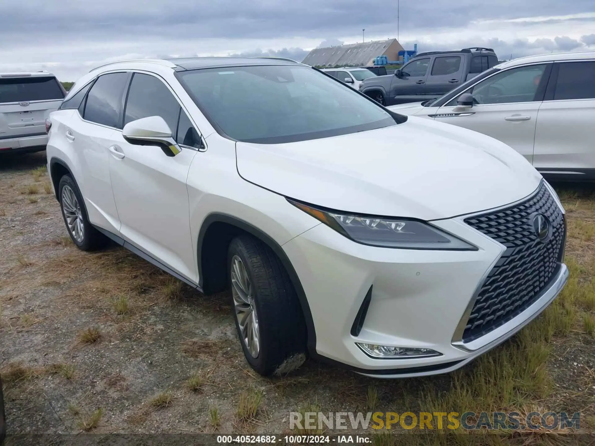 1 fotografías del automóvil dañado 2T2JZMAA9MC211407 LEXUS RX 2021