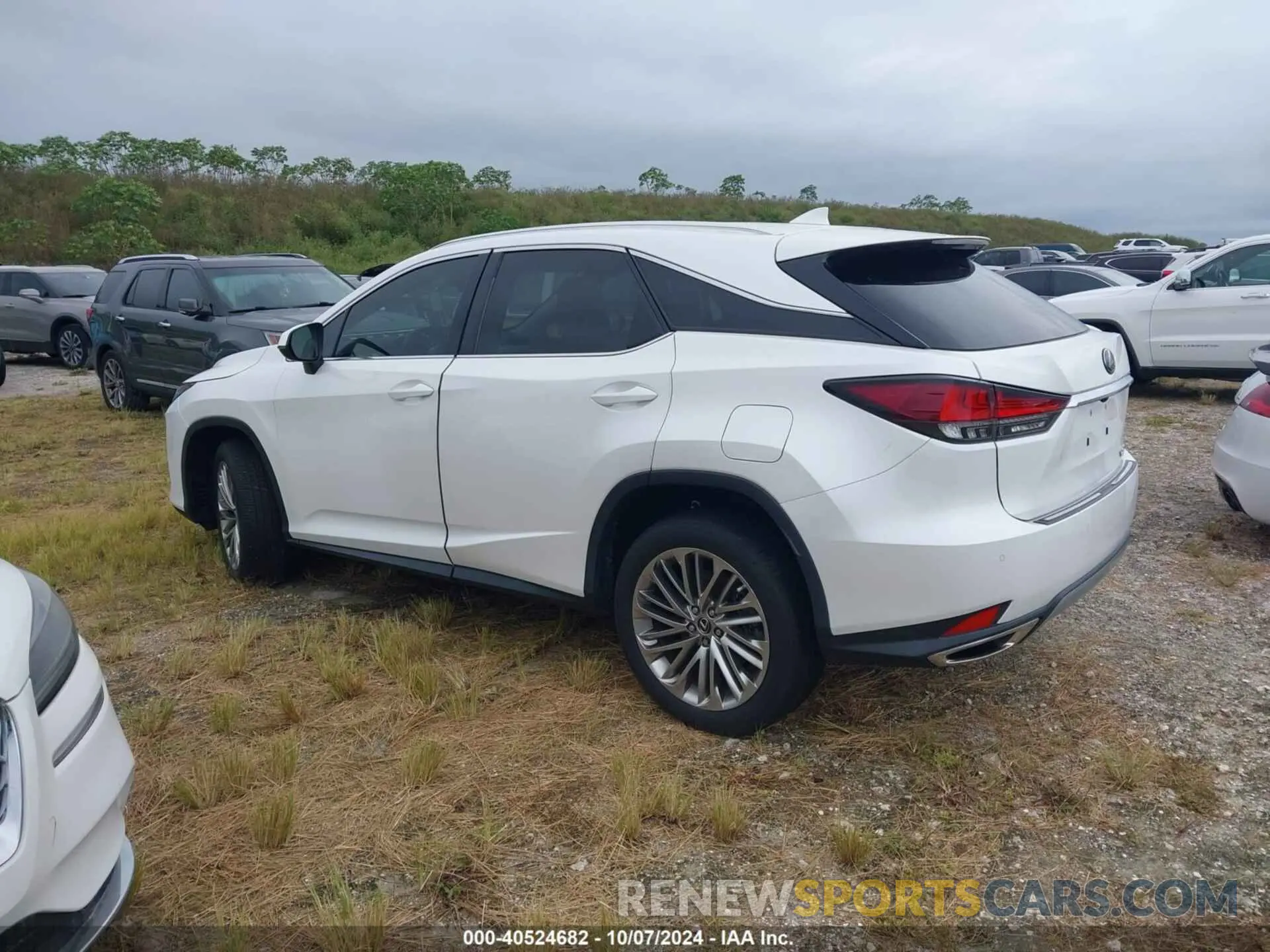 3 fotografías del automóvil dañado 2T2JZMAA9MC211407 LEXUS RX 2021