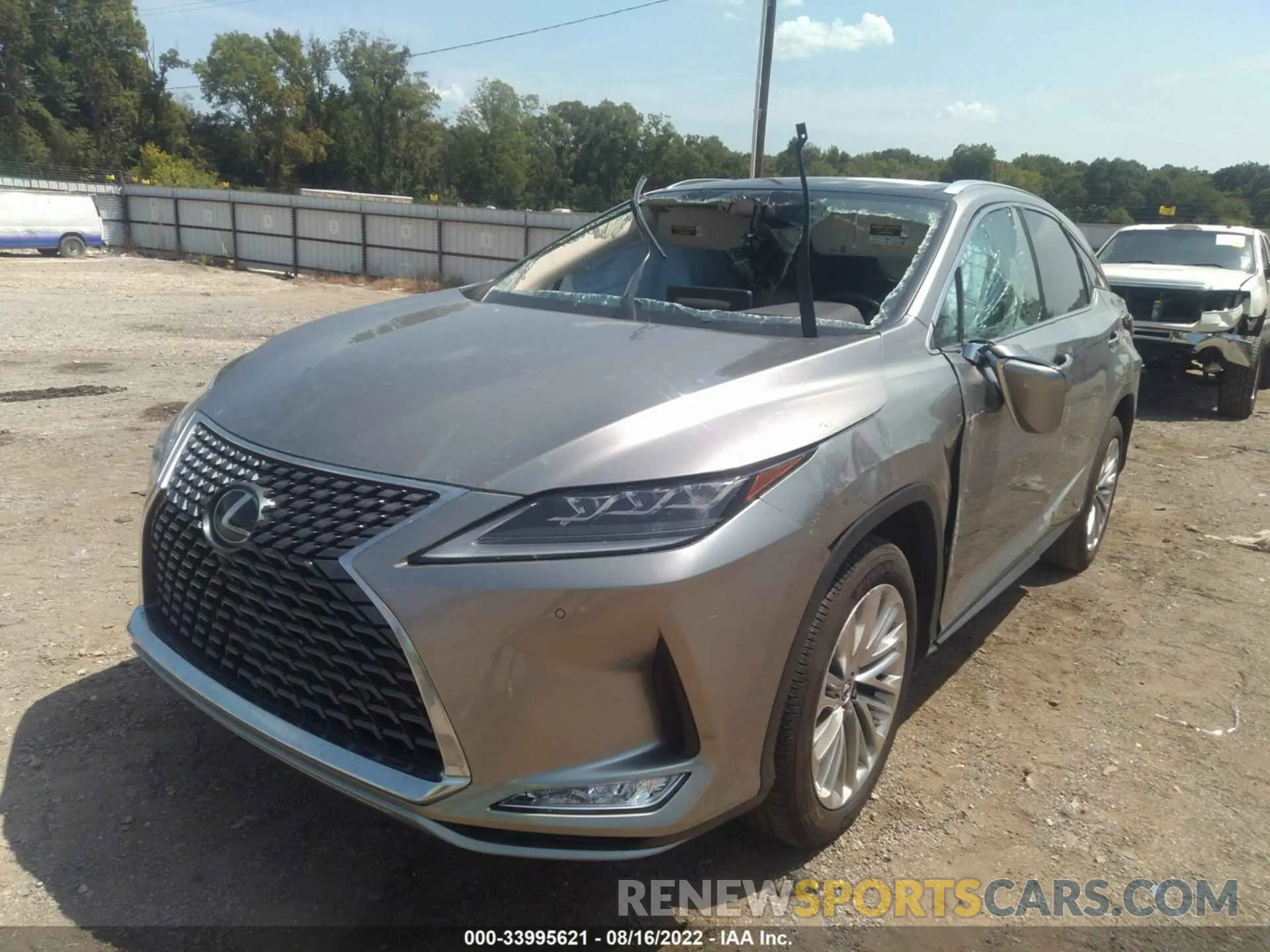 6 fotografías del automóvil dañado 2T2JZMAAXMC195993 LEXUS RX 2021