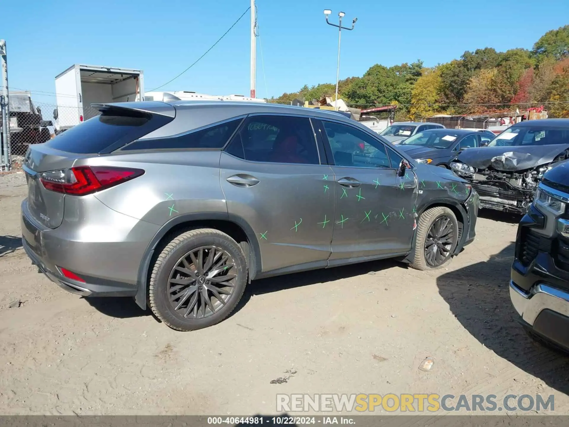 13 fotografías del automóvil dañado 2T2SZMDA6MC297534 LEXUS RX 2021