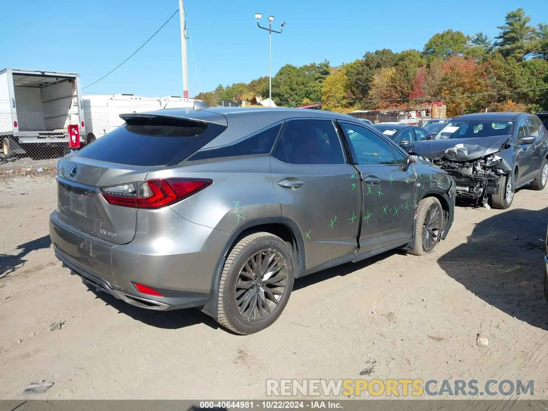 4 fotografías del automóvil dañado 2T2SZMDA6MC297534 LEXUS RX 2021