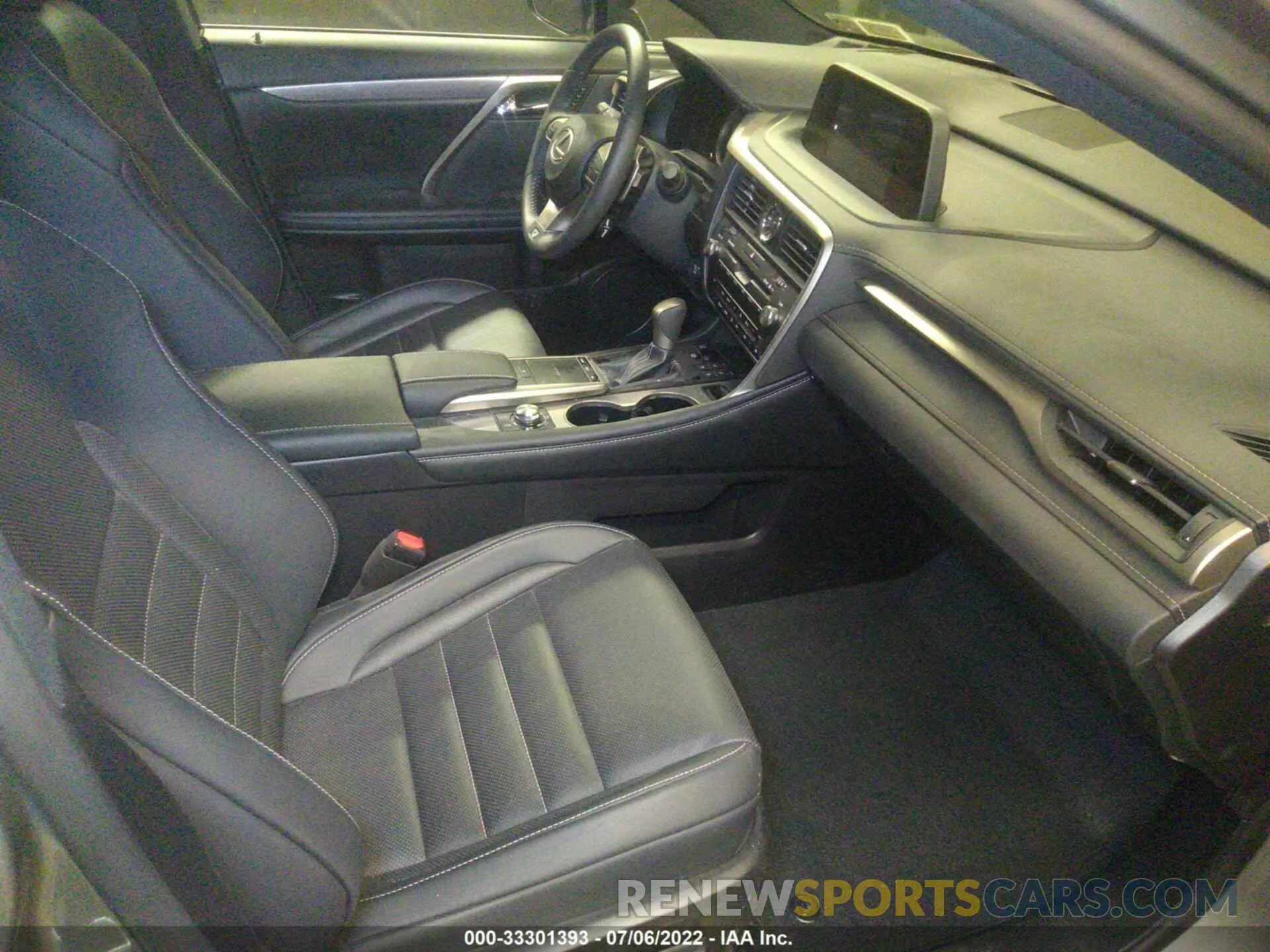 5 fotografías del automóvil dañado 2T2SZMDAXMC299030 LEXUS RX 2021