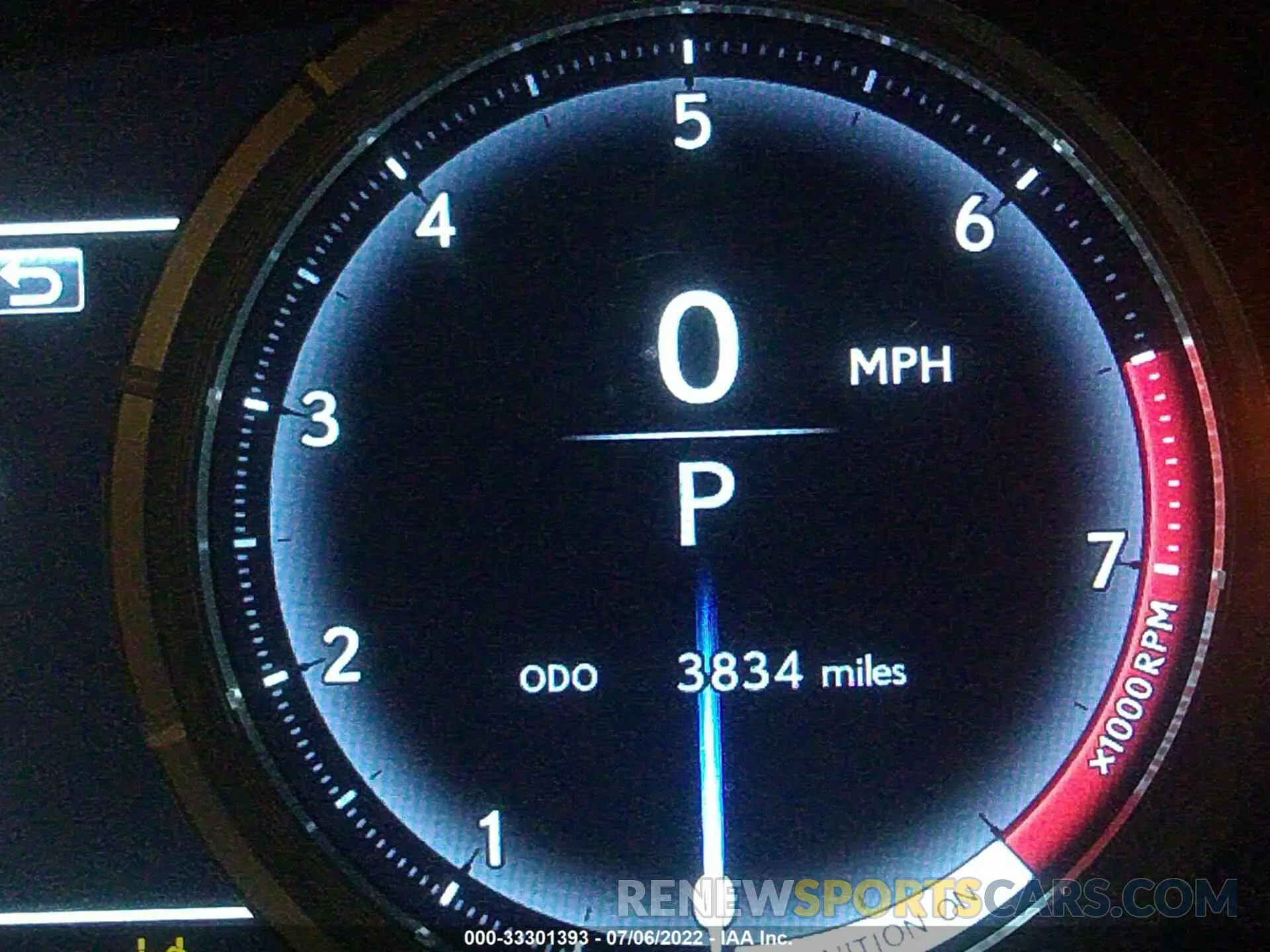 7 fotografías del automóvil dañado 2T2SZMDAXMC299030 LEXUS RX 2021
