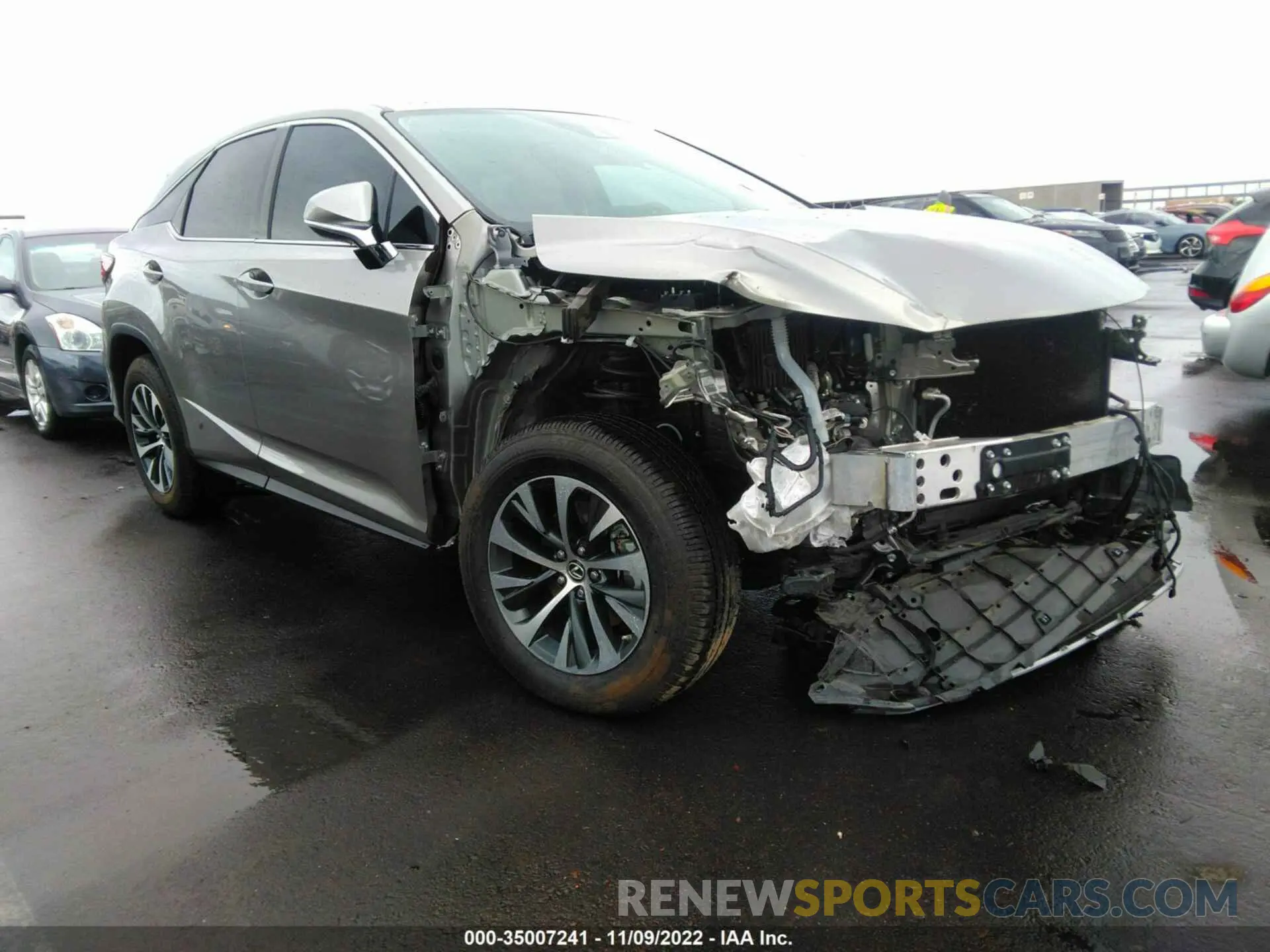1 fotografías del automóvil dañado 2T2AZMAA3NC237258 LEXUS RX 2022
