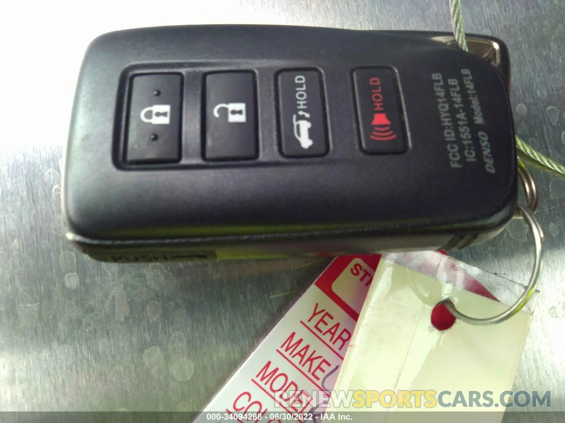11 fotografías del automóvil dañado 2T2HGMDA1NC074996 LEXUS RX 2022