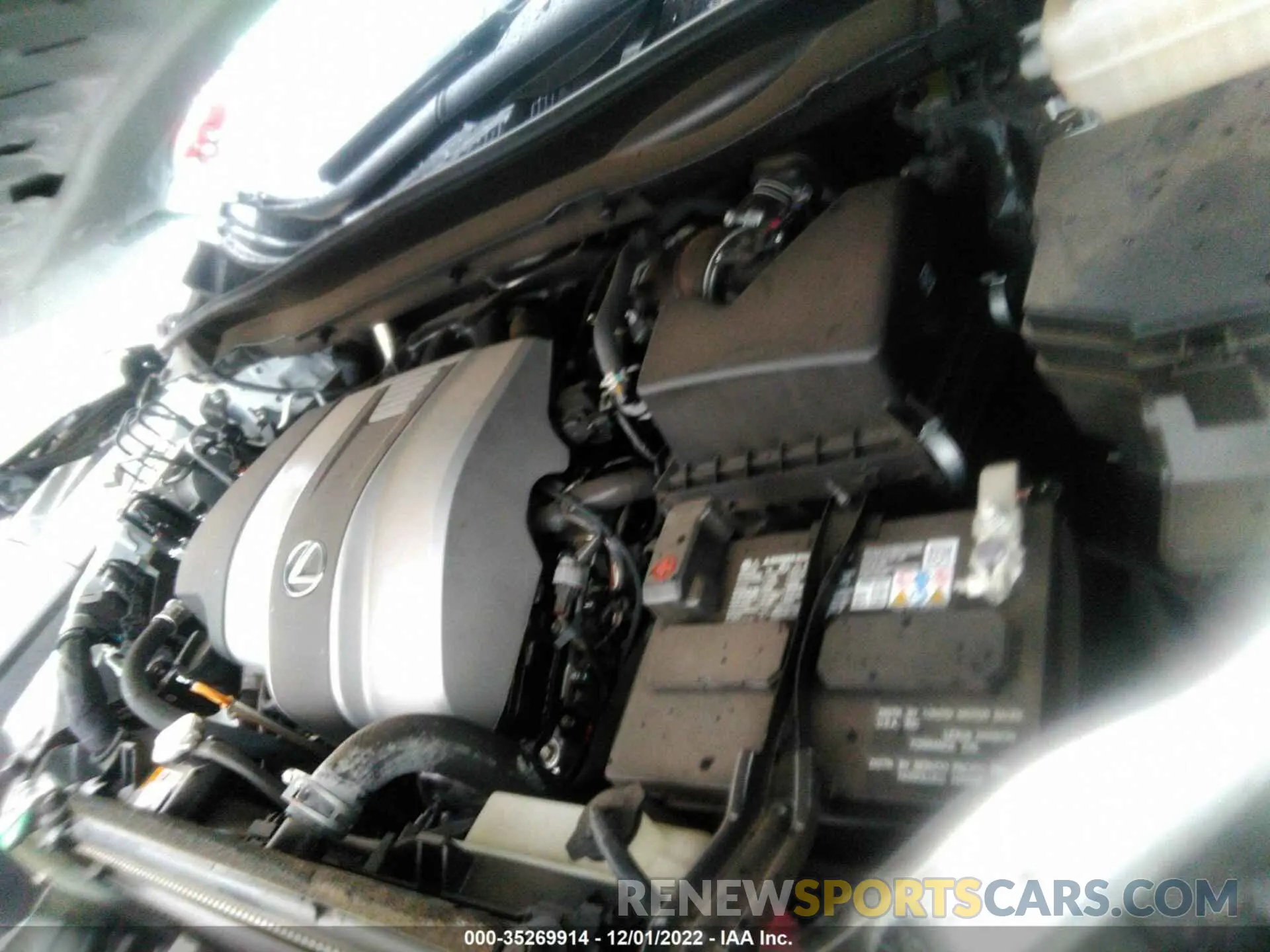 10 fotografías del automóvil dañado 2T2HZMDA3NC334602 LEXUS RX 2022